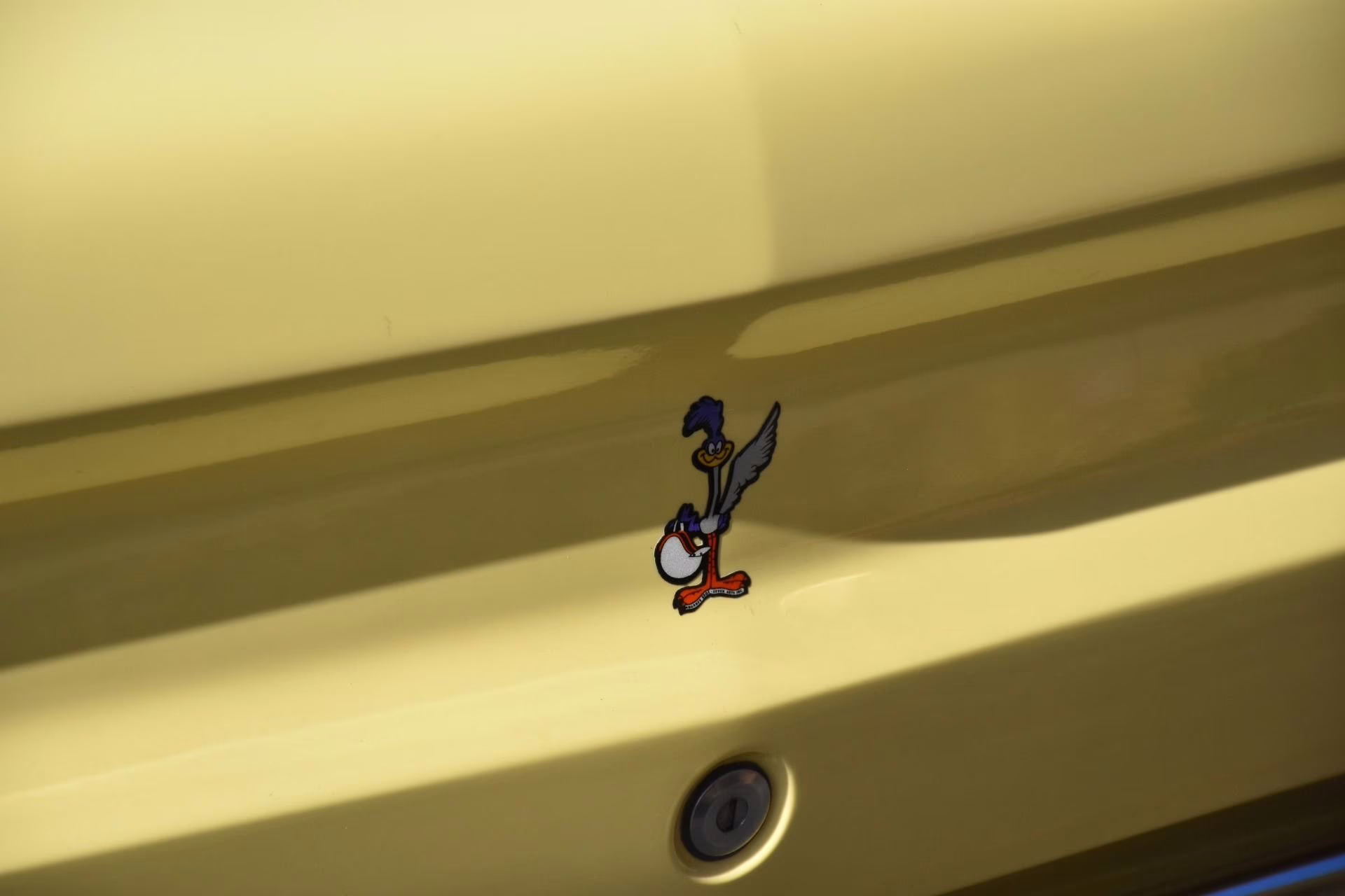 1969 Sunfire Yellow Plymouth Roadrunner