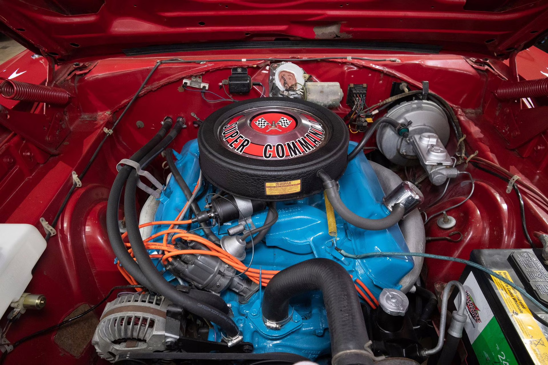 1968 Red Plymouth GTX
