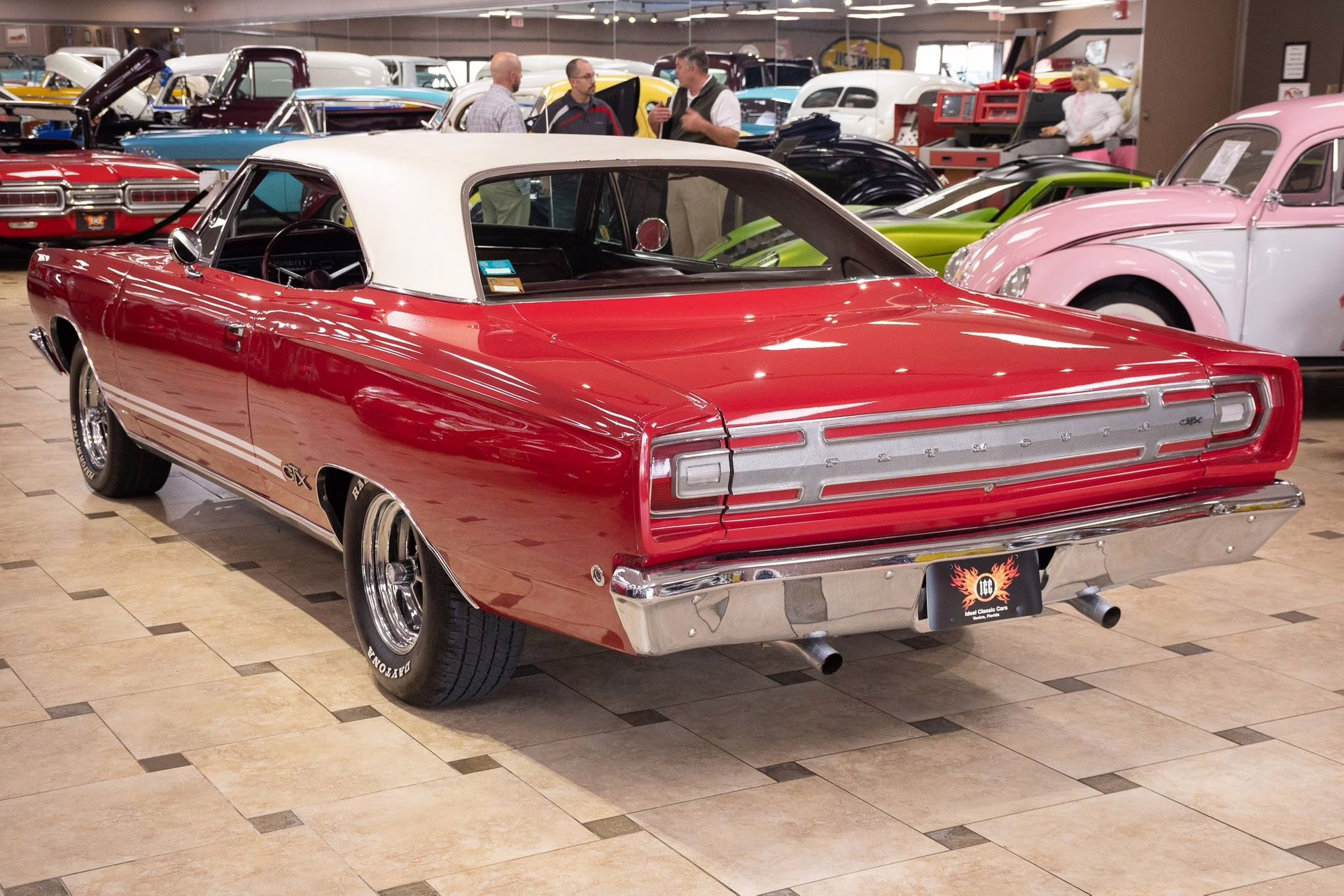 1968 Red Plymouth GTX