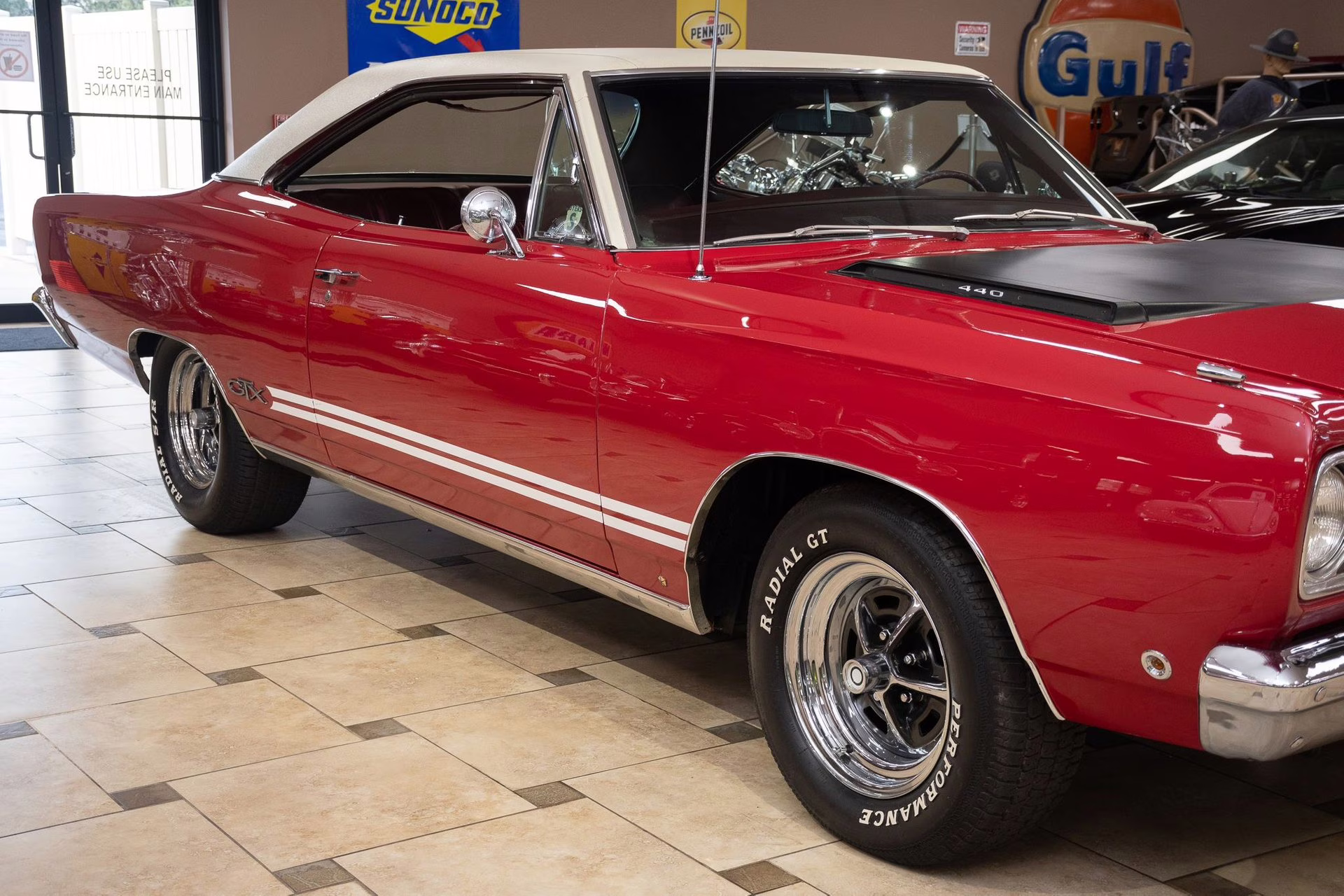1968 Red Plymouth GTX