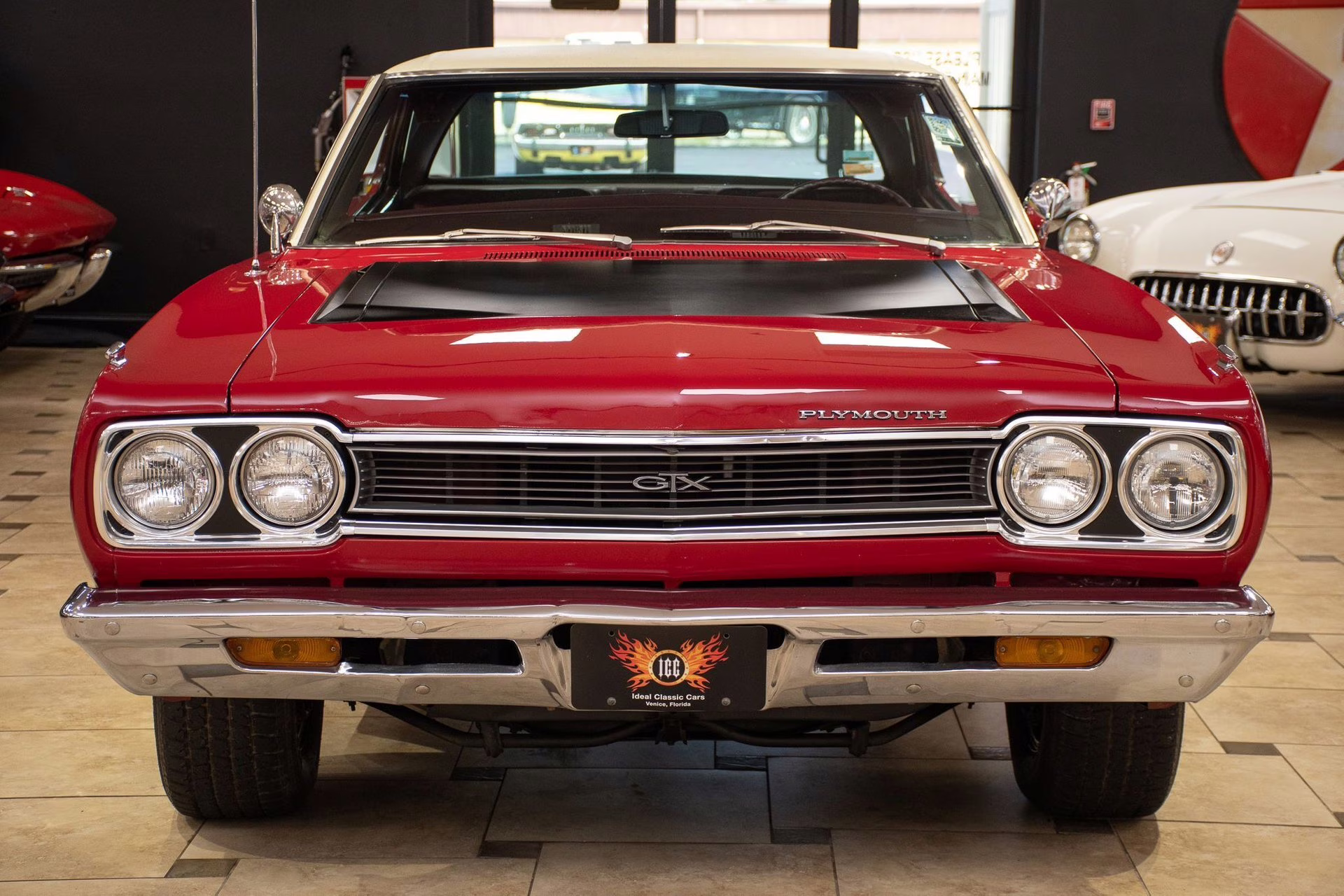1968 Red Plymouth GTX