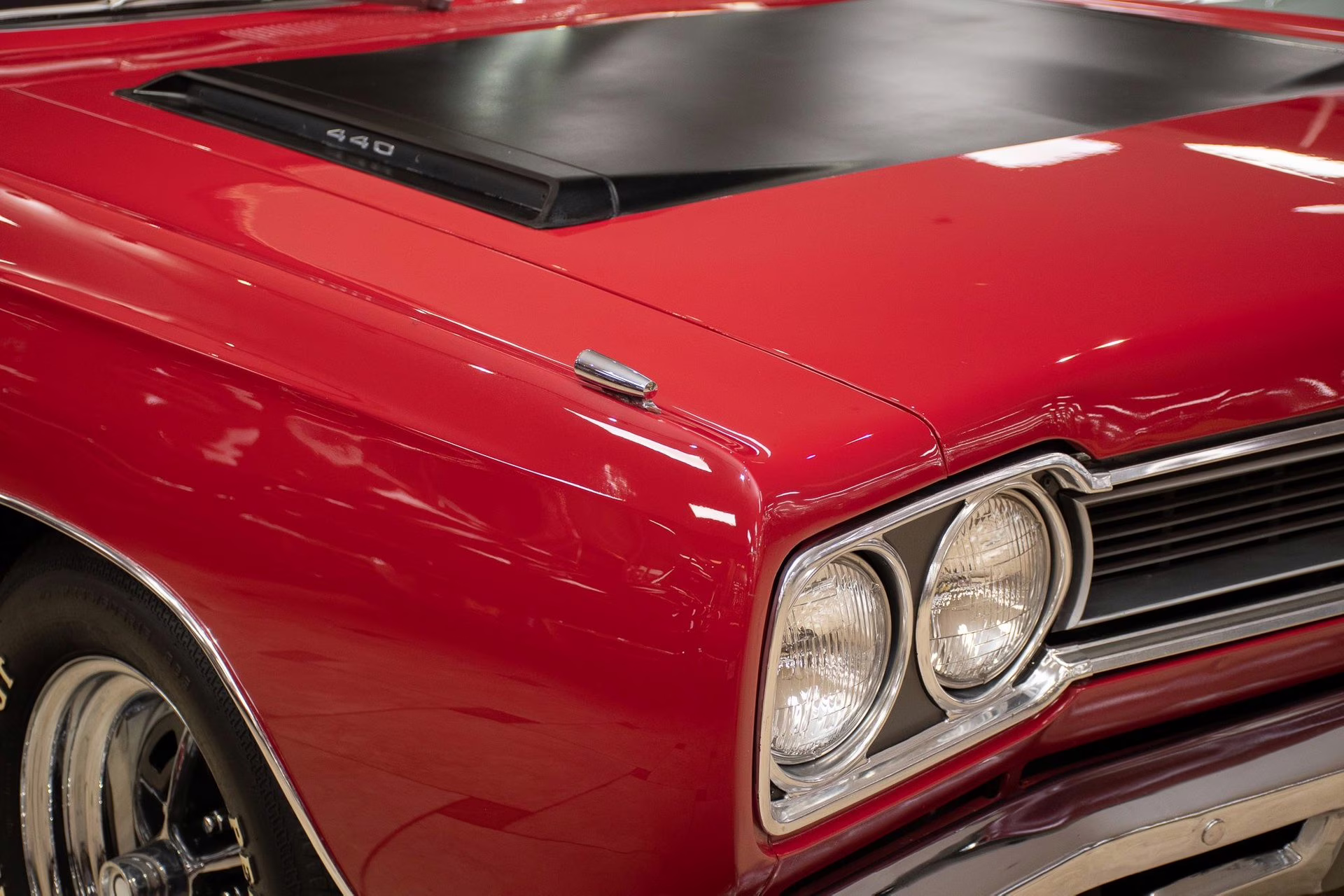 1968 Red Plymouth GTX