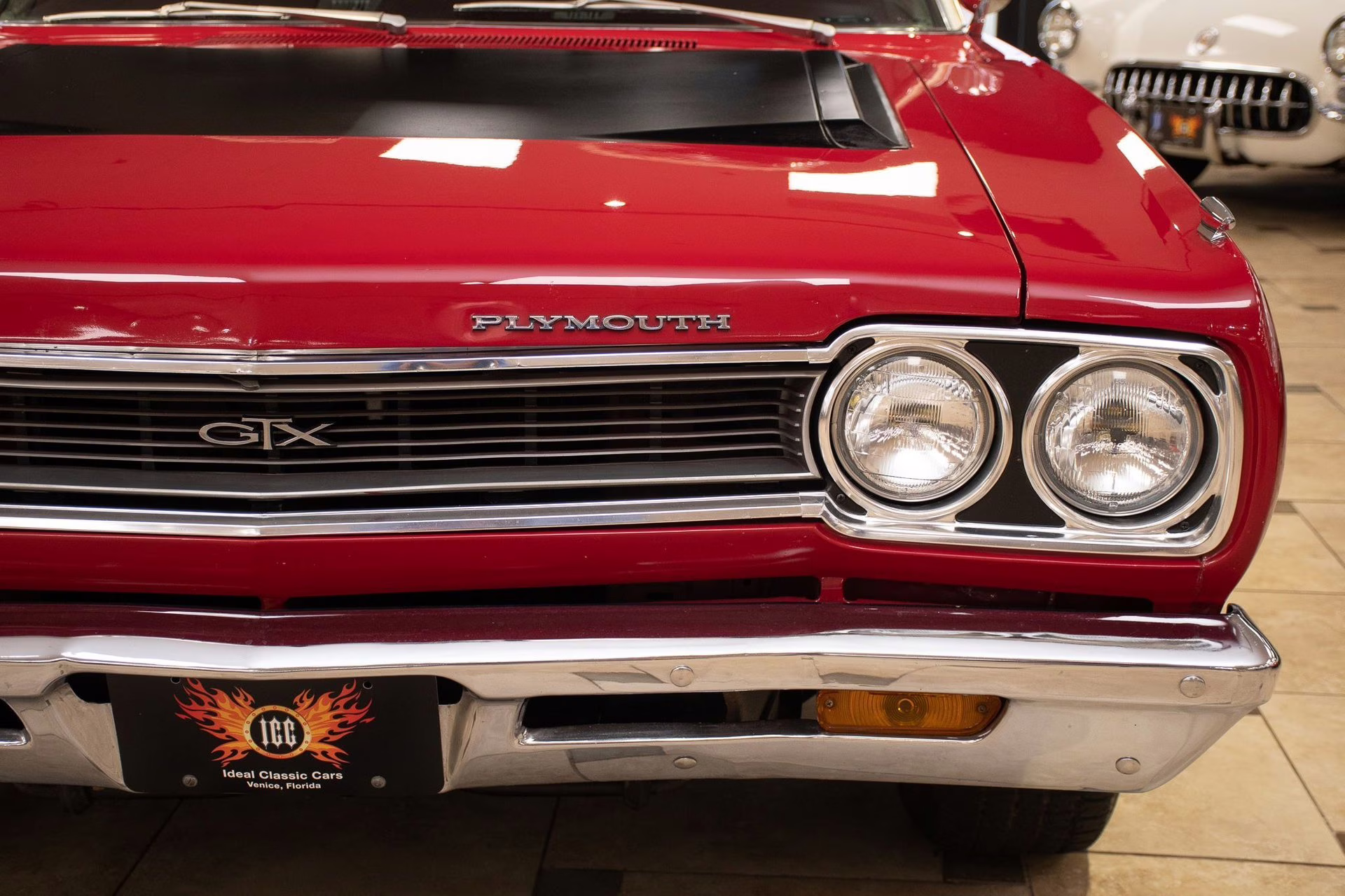 1968 Red Plymouth GTX