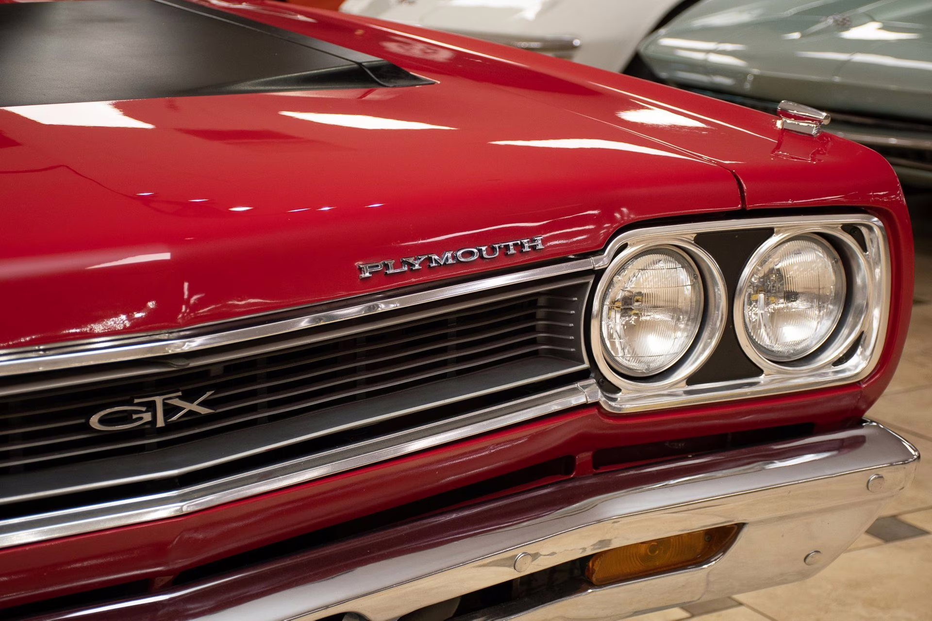 1968 Red Plymouth GTX