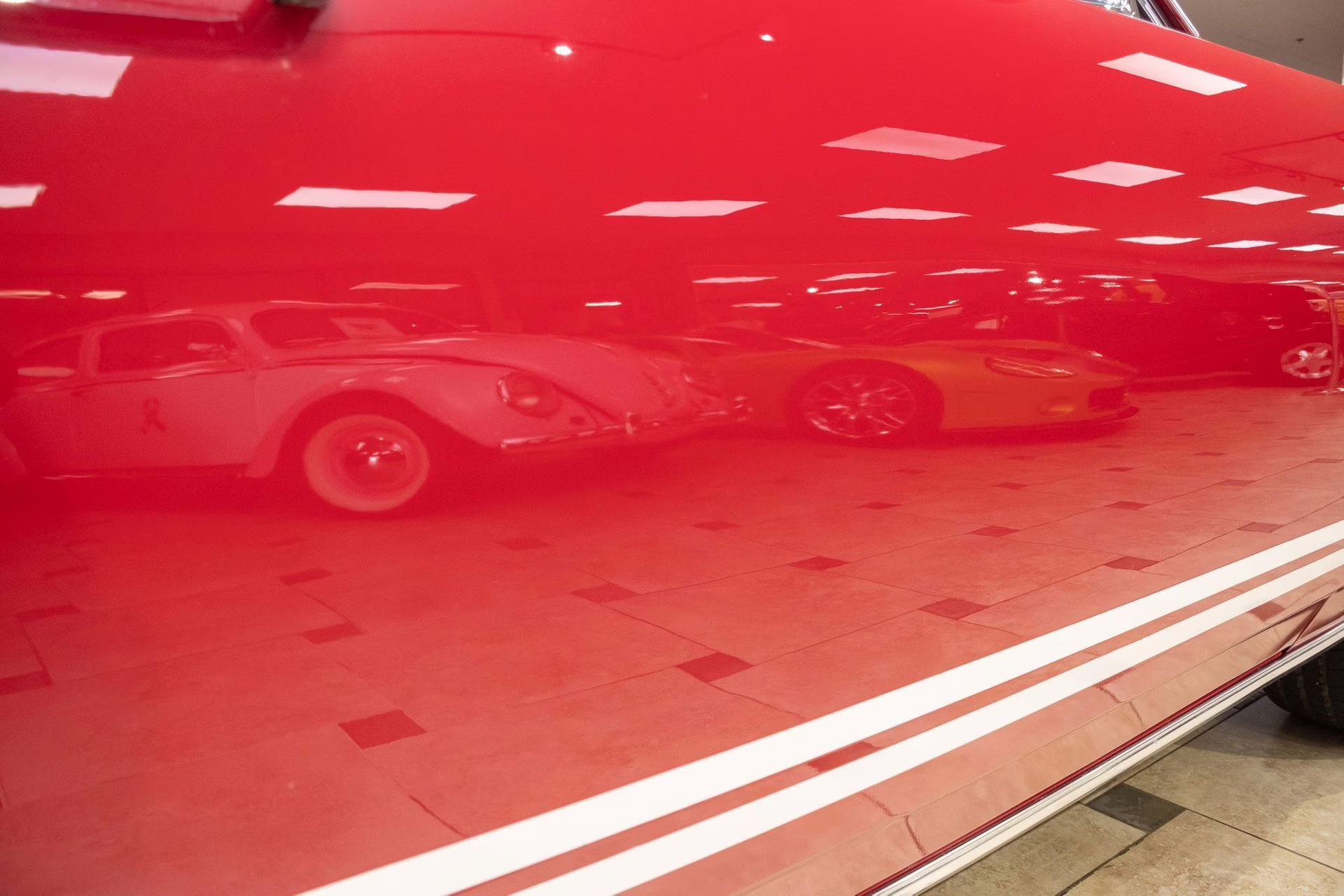 1968 Red Plymouth GTX