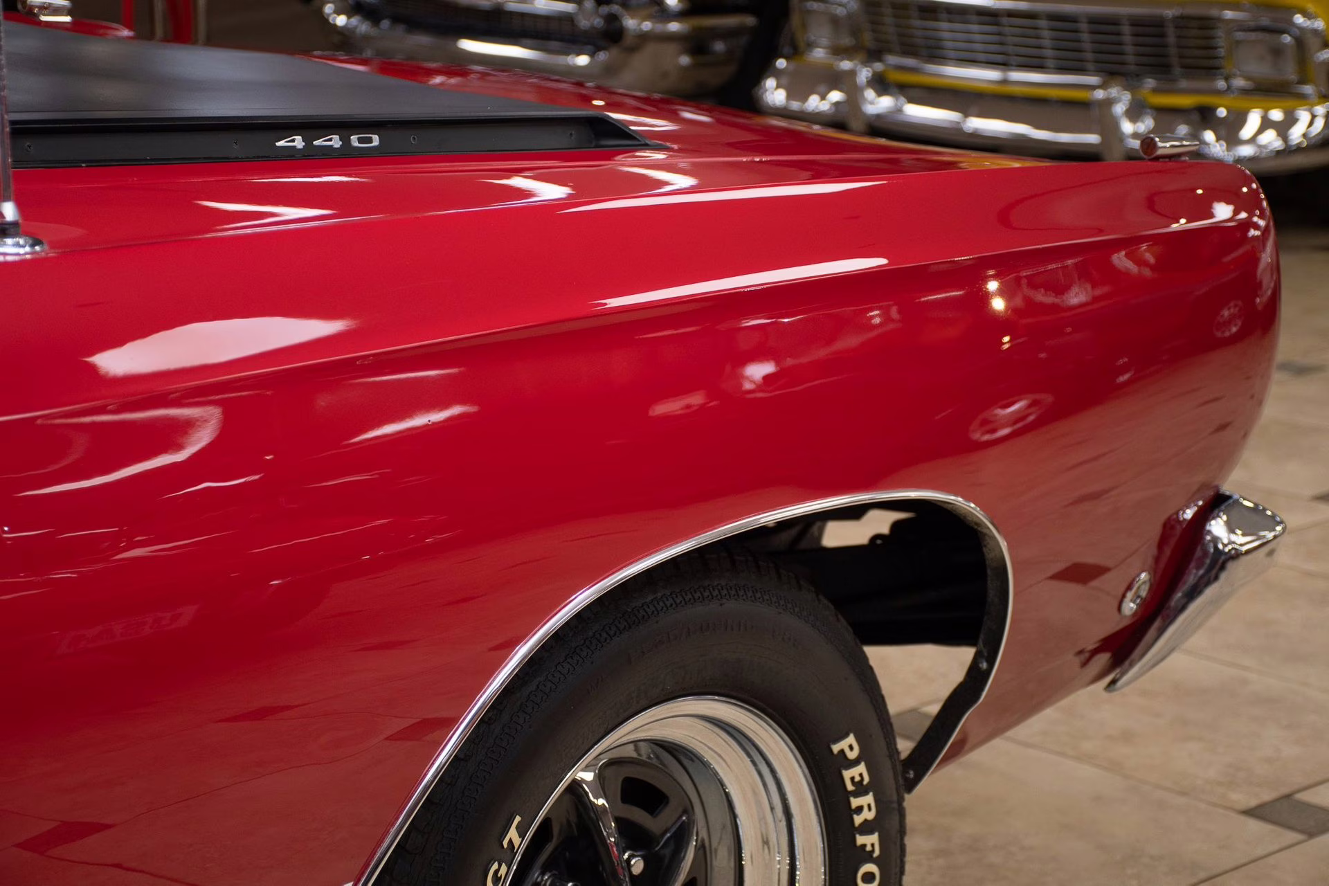 1968 Red Plymouth GTX