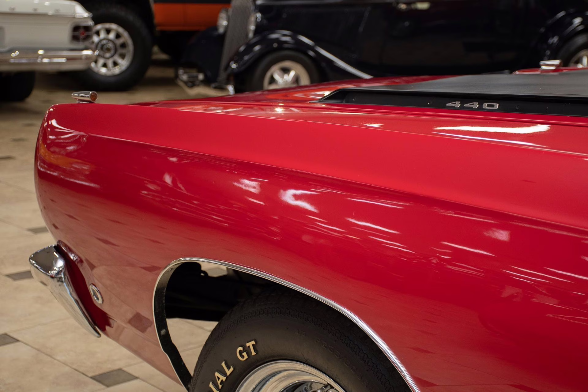 1968 Red Plymouth GTX