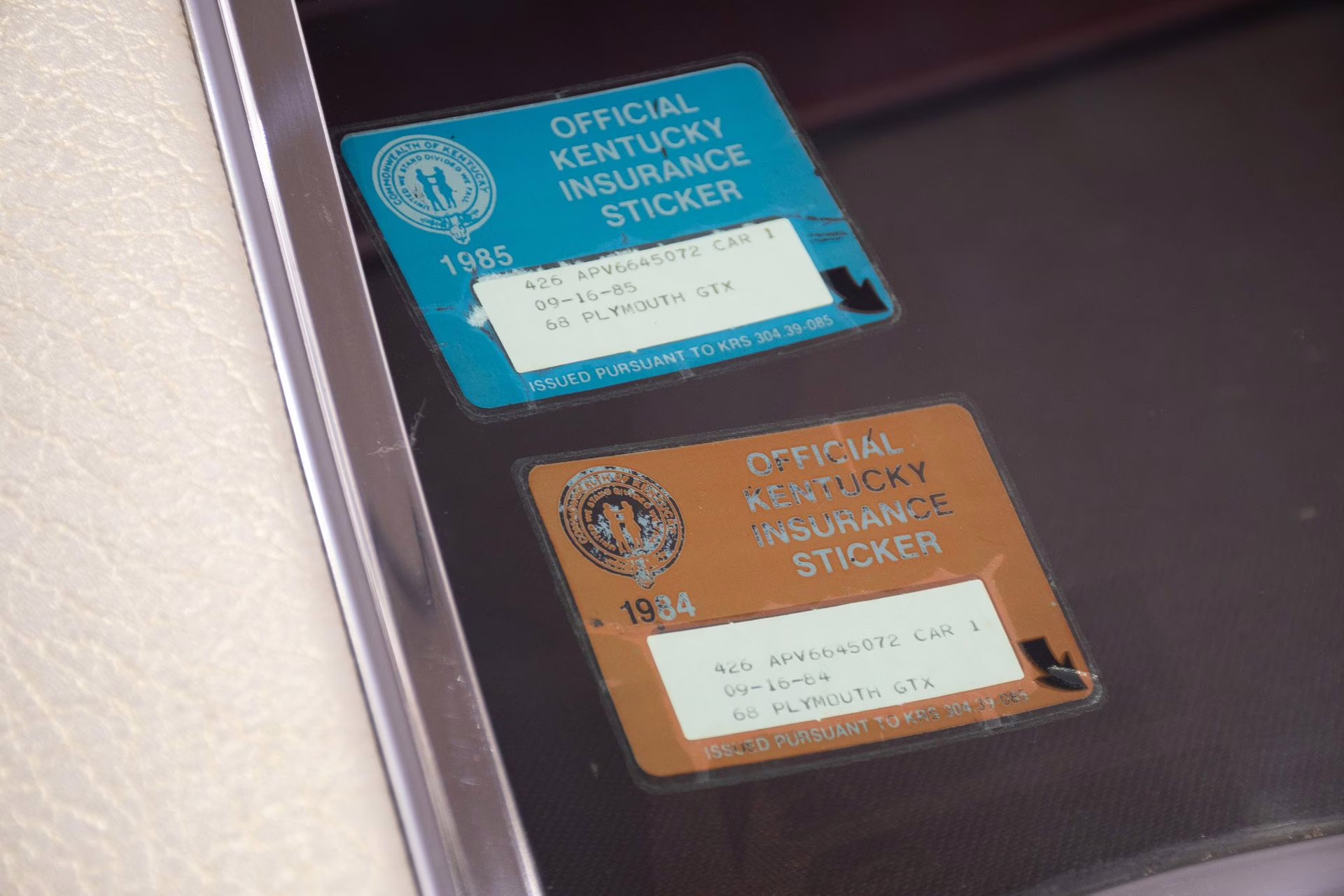 1968 Red Plymouth GTX