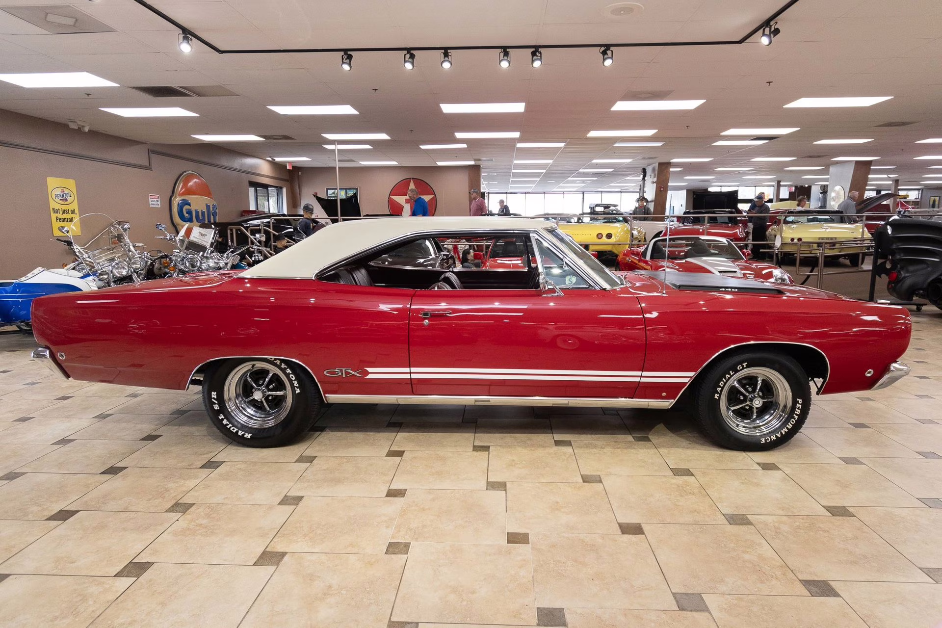1968 Red Plymouth GTX