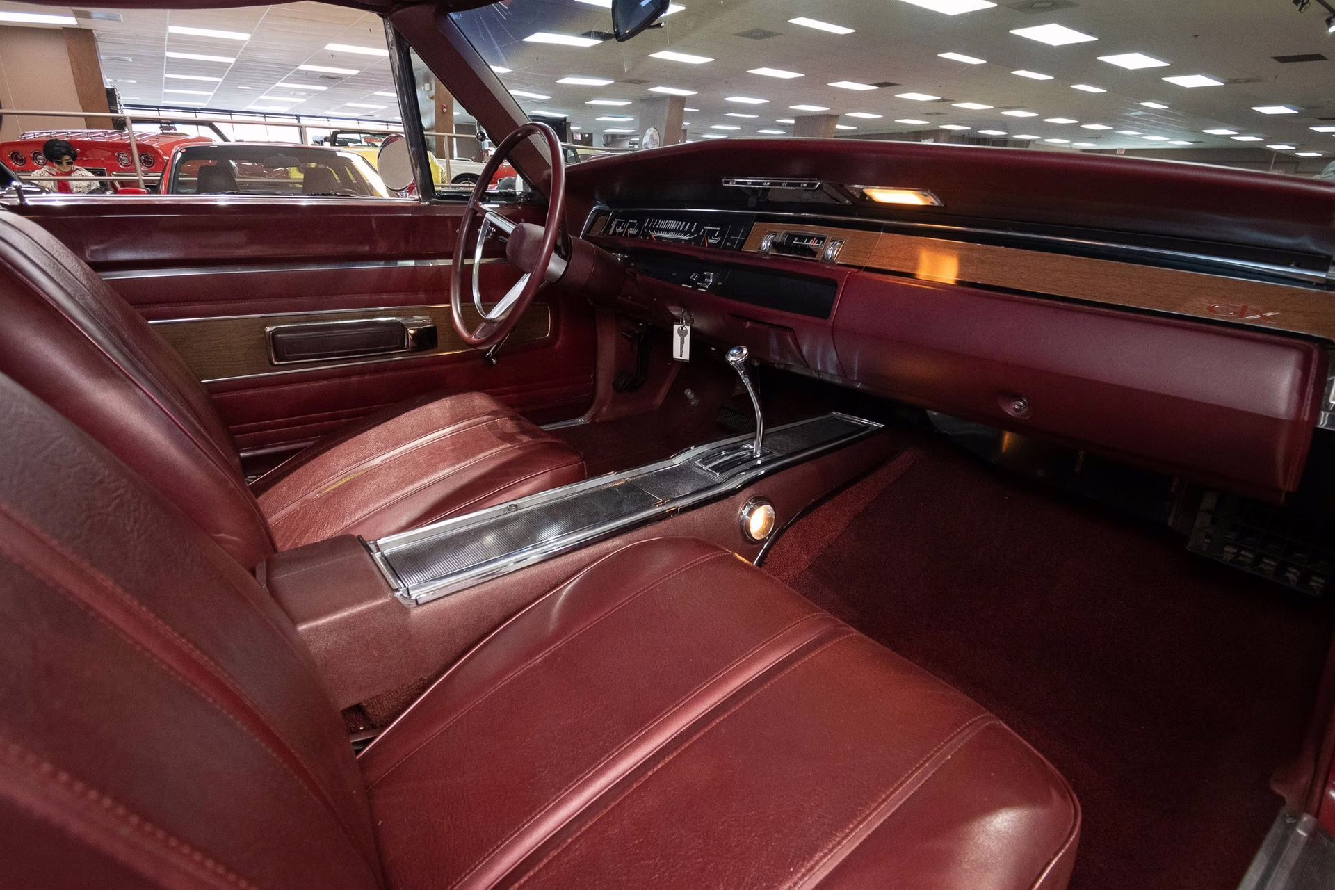 1968 Red Plymouth GTX