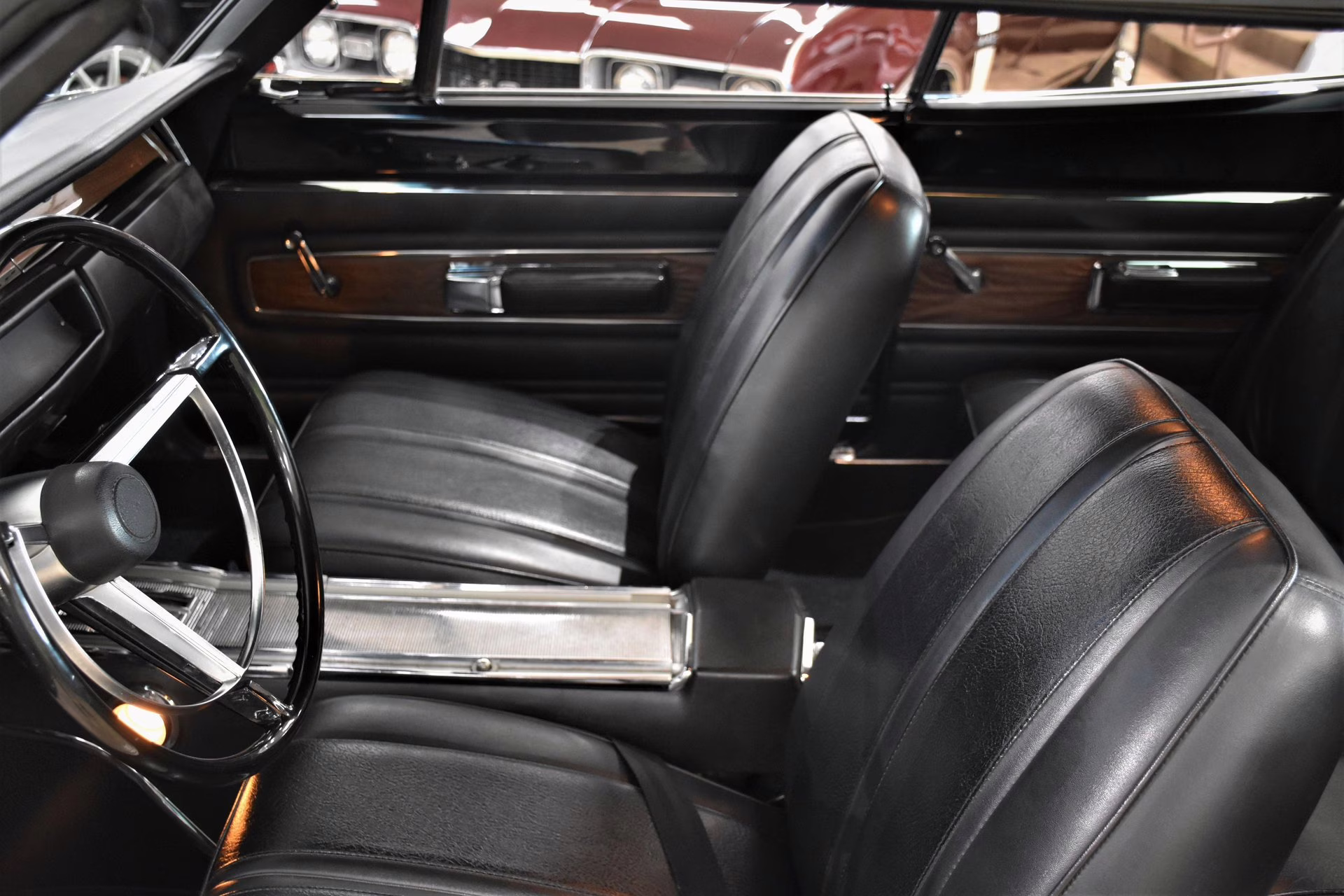 1968 Bright Blue Metallic Plymouth GTX