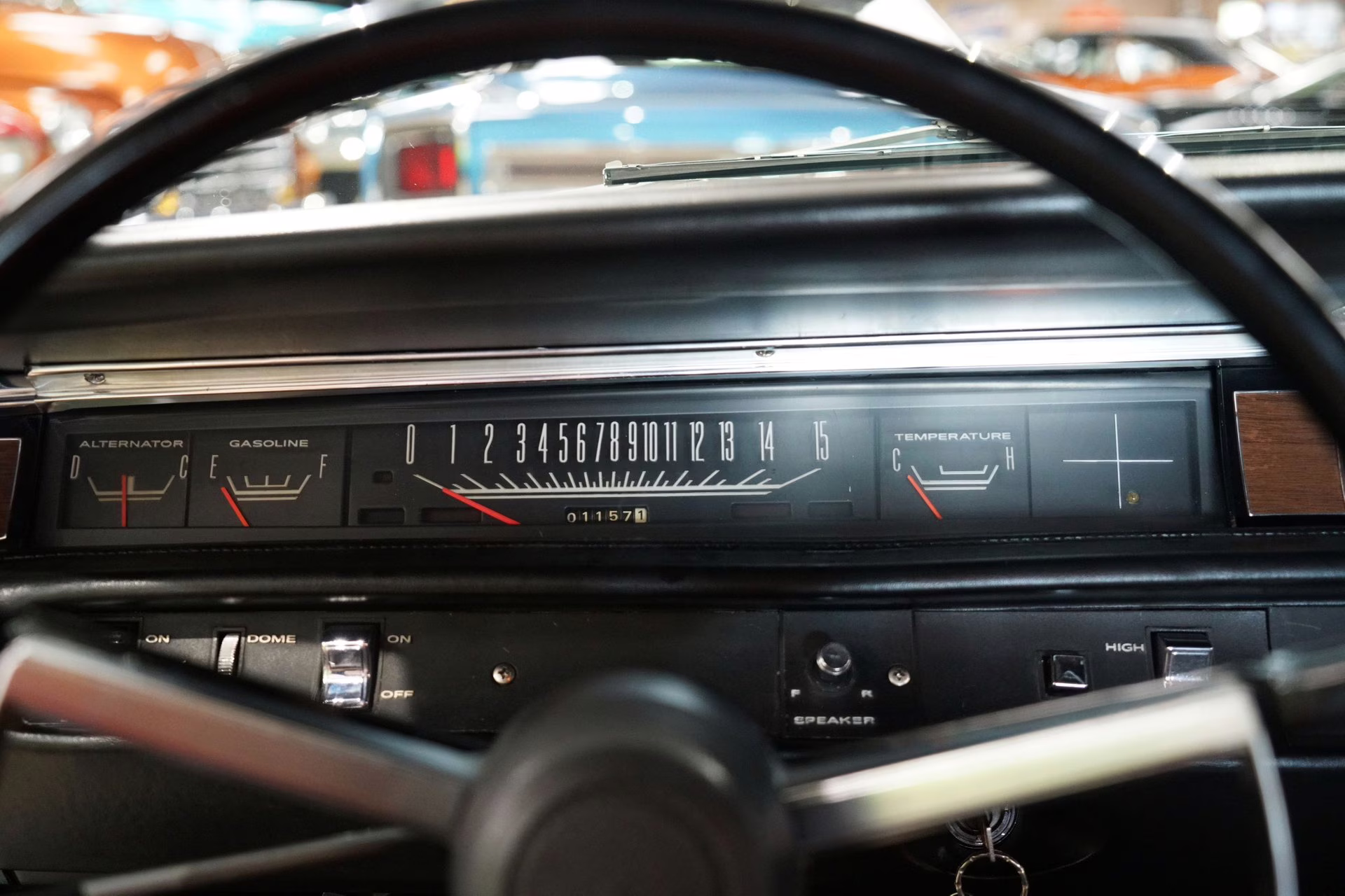 1968 Bright Blue Metallic Plymouth GTX