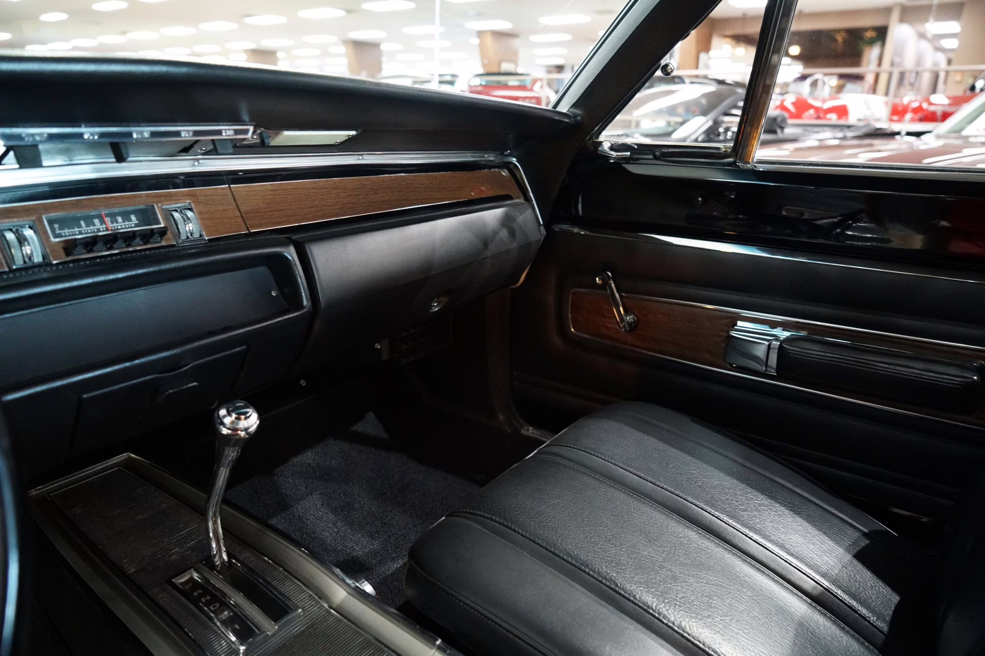 1968 Bright Blue Metallic Plymouth GTX