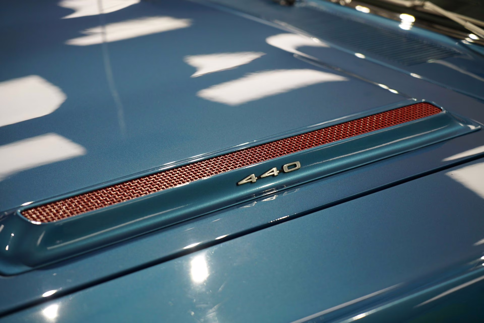 1969 Blue Fire Iridescent Plymouth GTX