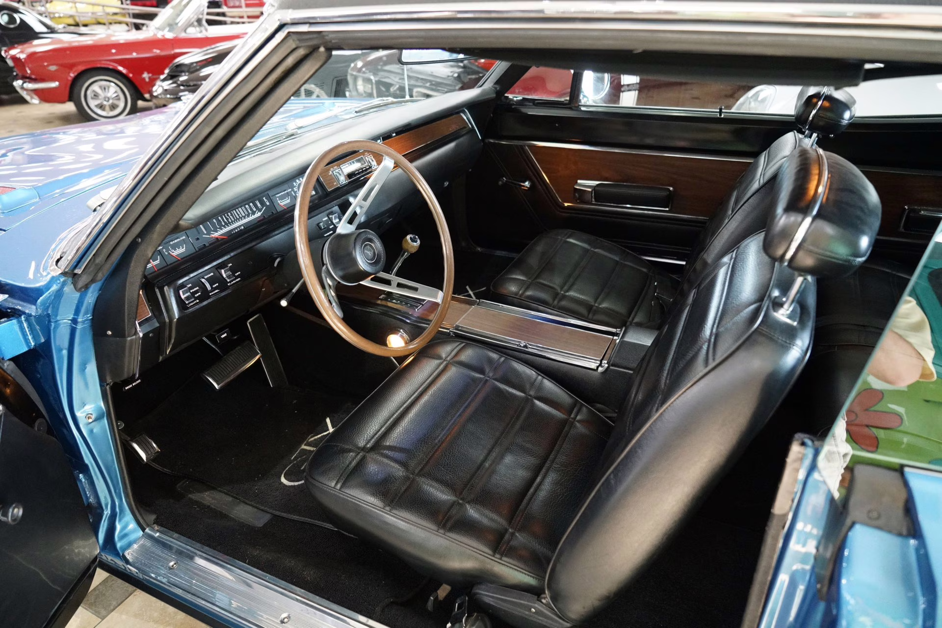 1969 Blue Fire Iridescent Plymouth GTX