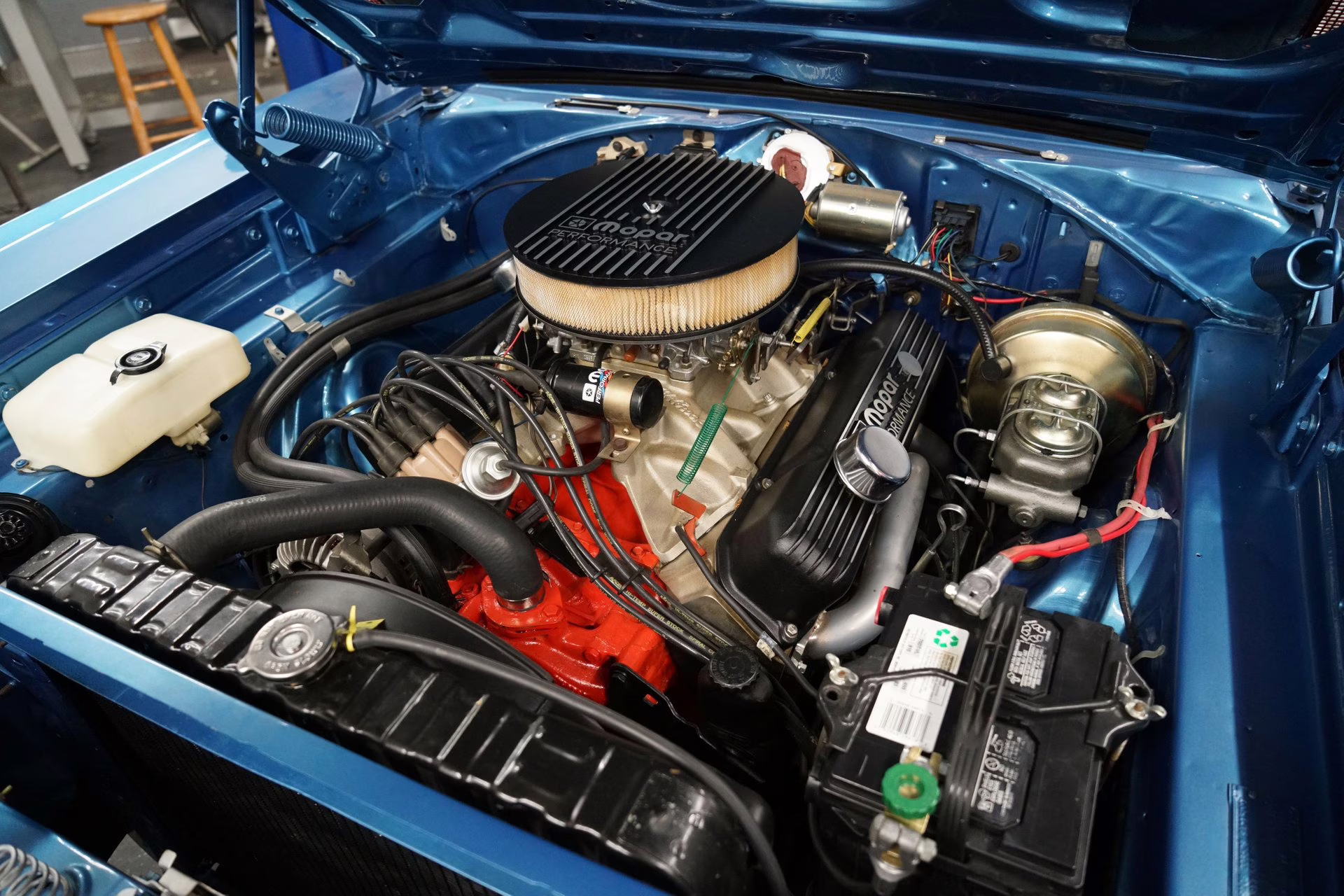 1969 Blue Fire Iridescent Plymouth GTX