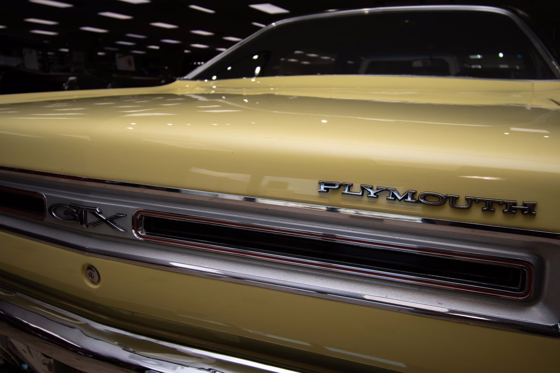 1969 SunfireYellow Plymouth GTX