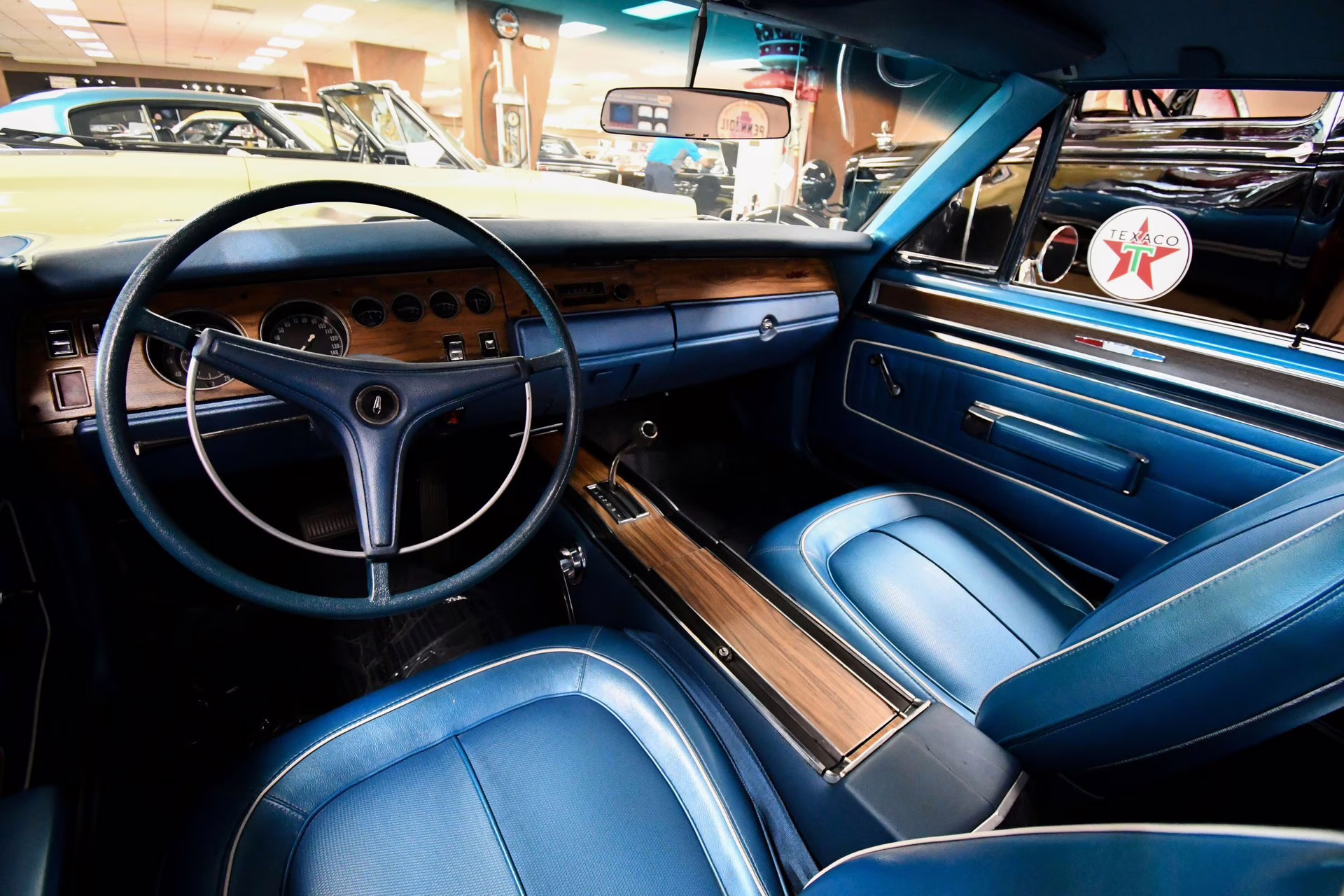 1970 Blue Fire Iridescent Plymouth GTX