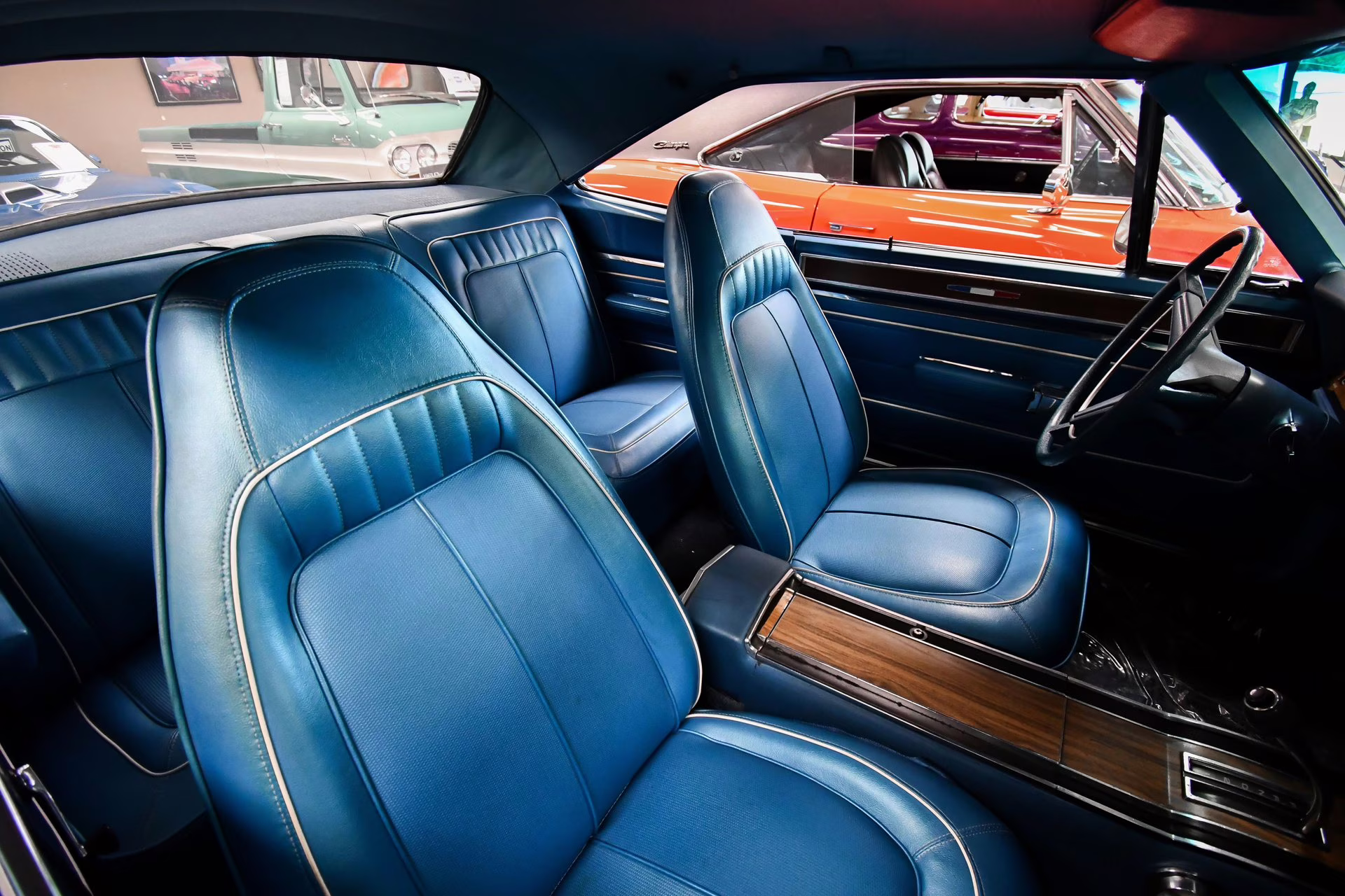 1970 Blue Fire Iridescent Plymouth GTX