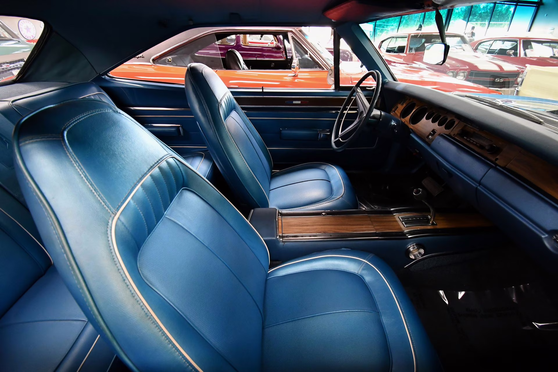 1970 Blue Fire Iridescent Plymouth GTX