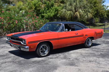 1970 Red Plymouth GTX Coupe