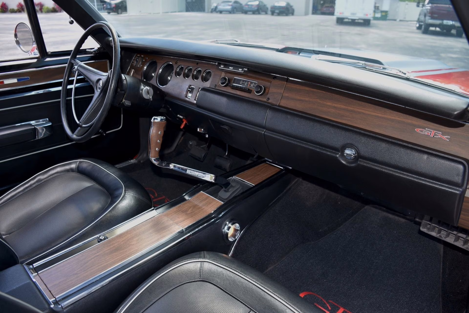 1970 Red Plymouth GTX Coupe