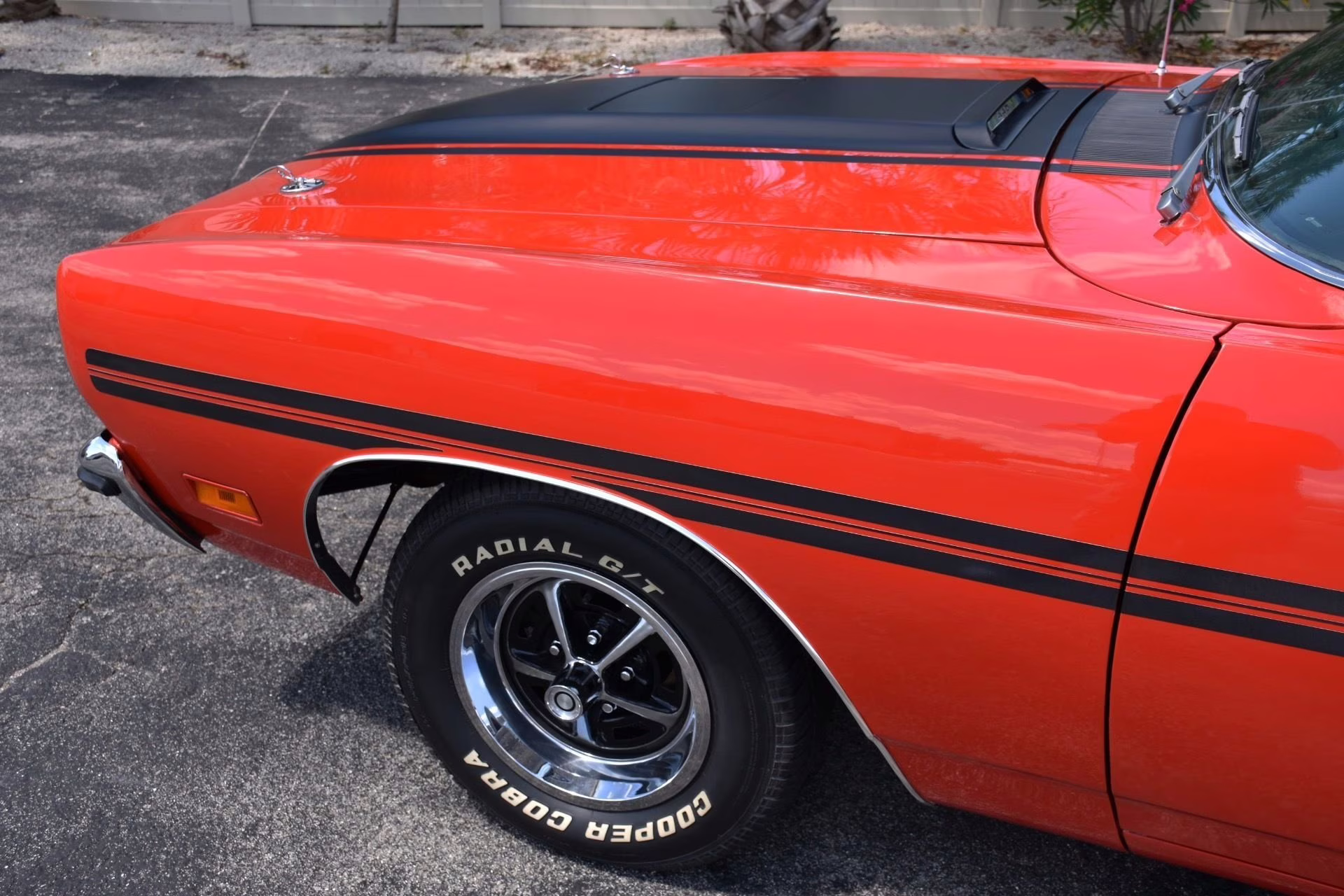 1970 Red Plymouth GTX Coupe