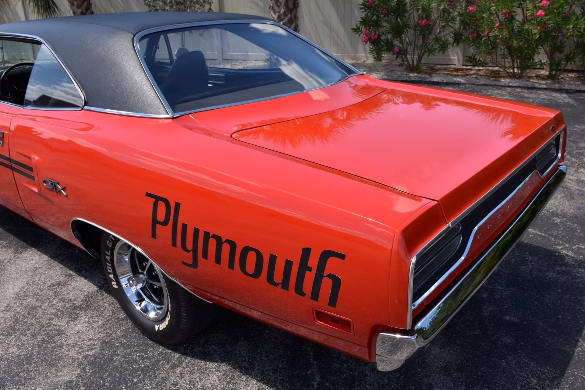 1970 Red Plymouth GTX Coupe