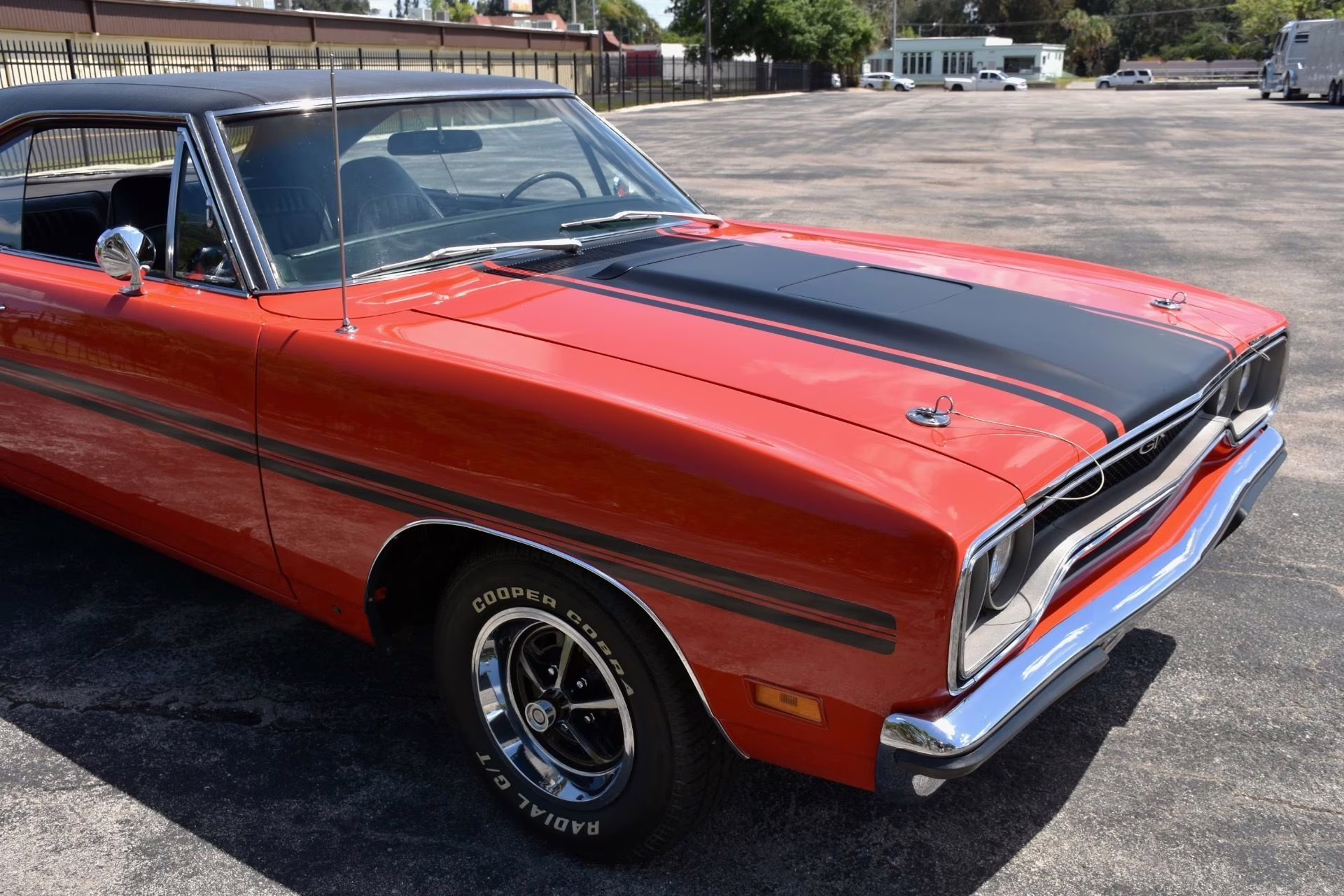 1970 Red Plymouth GTX Coupe