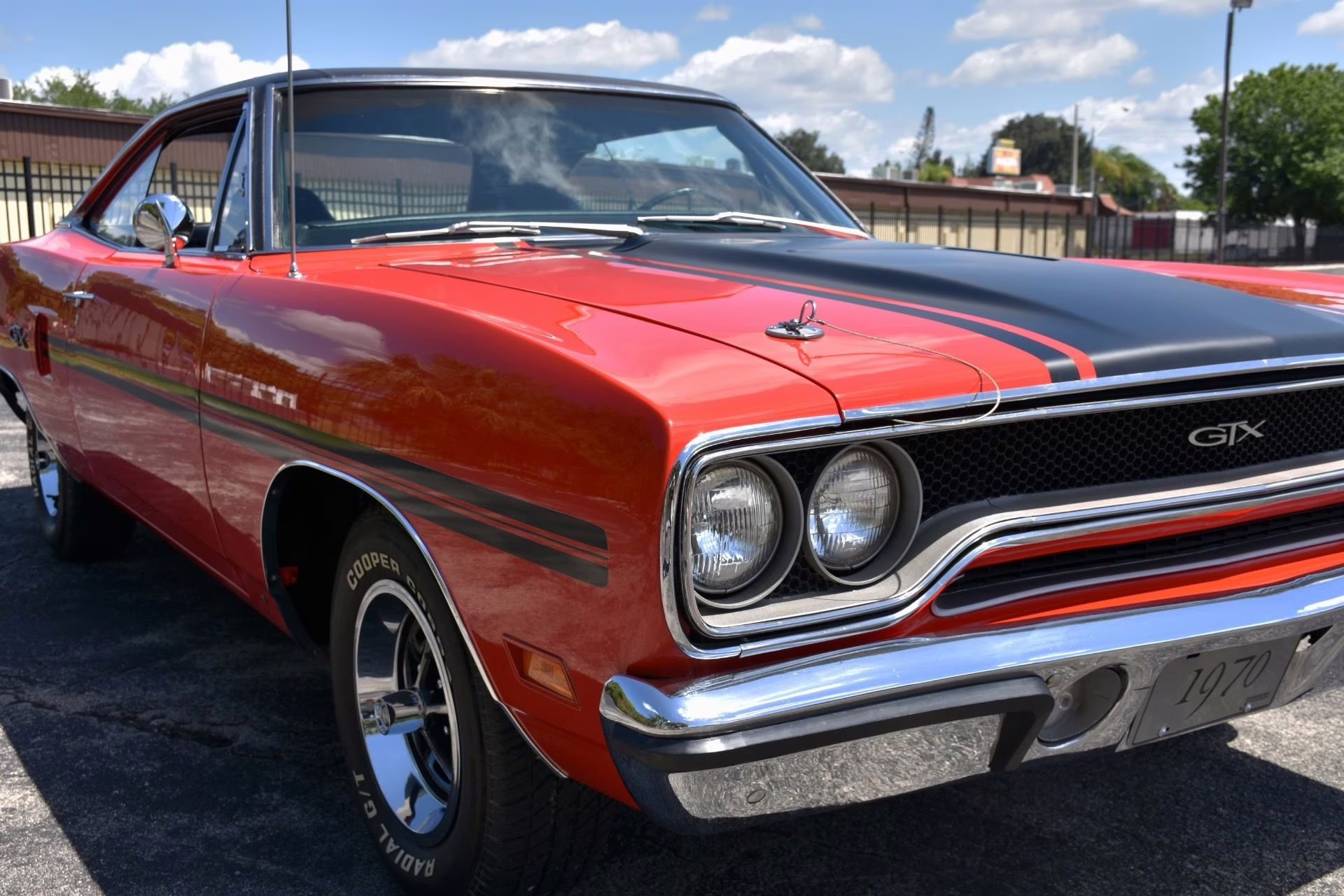 1970 Red Plymouth GTX Coupe