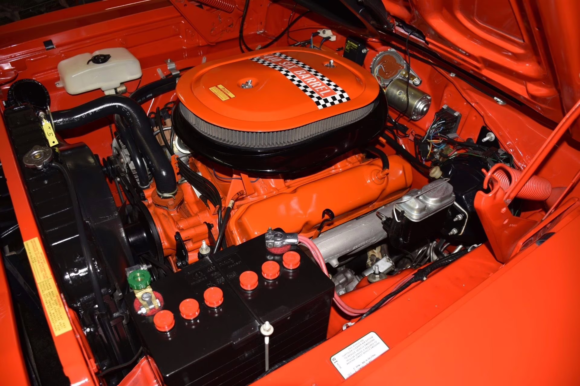 1970 Red Plymouth GTX Coupe