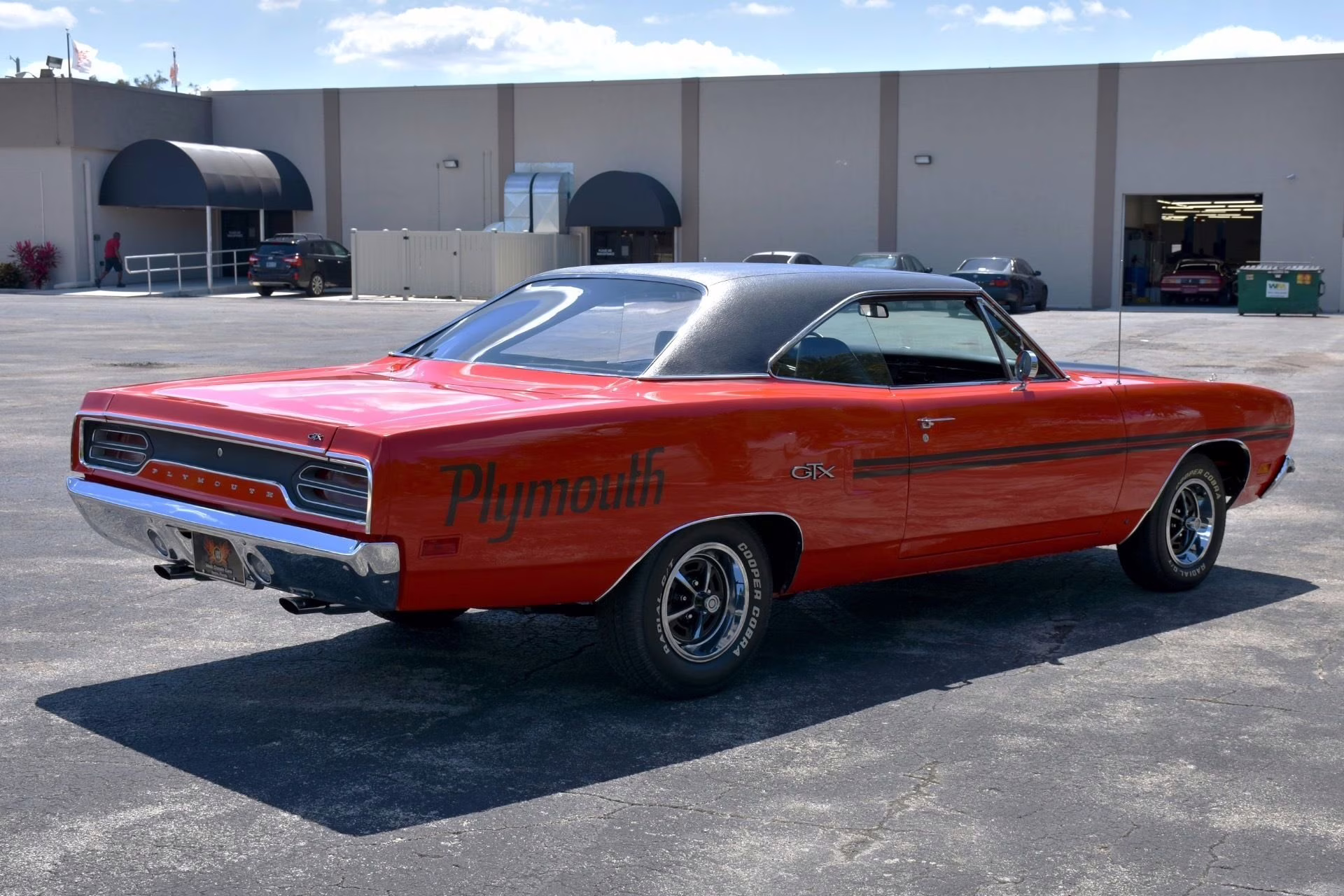 1970 Red Plymouth GTX Coupe