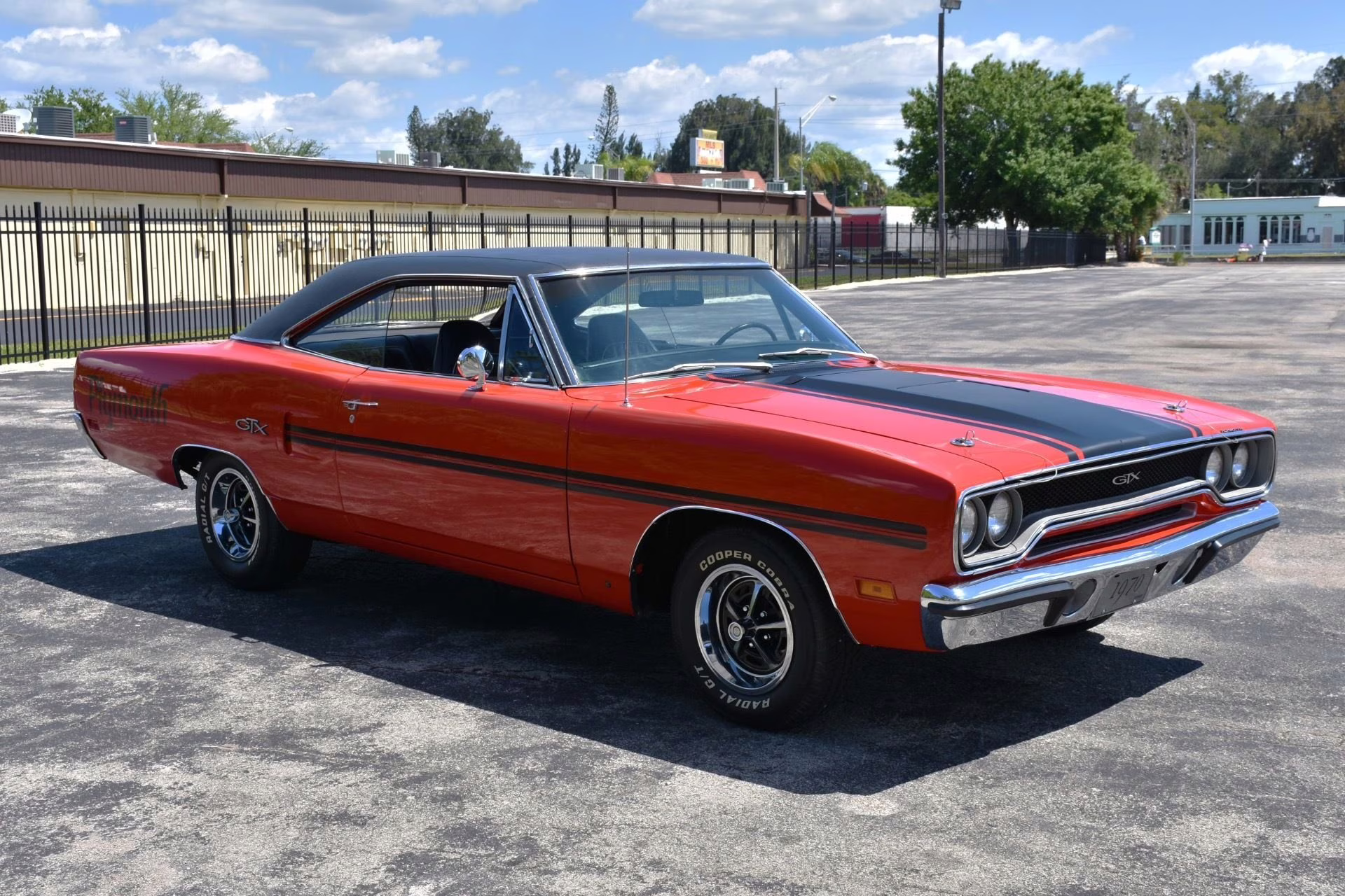1970 Red Plymouth GTX Coupe