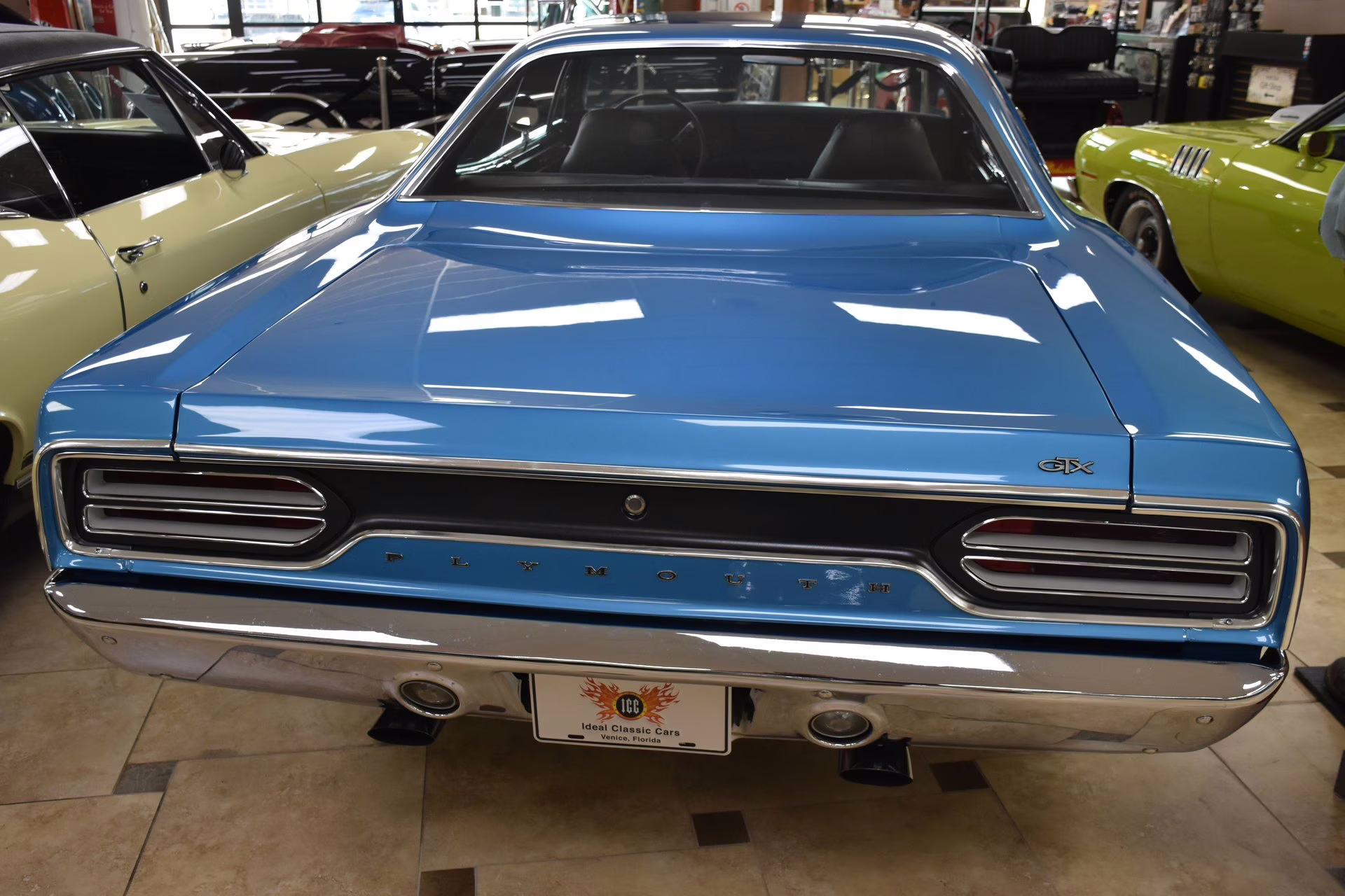 1970 Blue Fire Iridescent Plymouth GTX