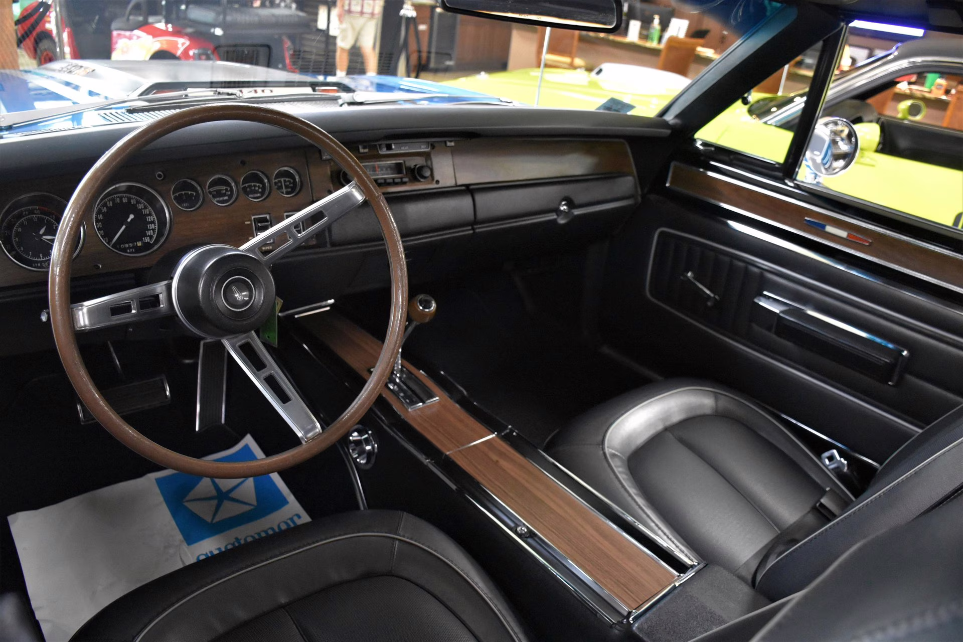 1970 Blue Fire Iridescent Plymouth GTX