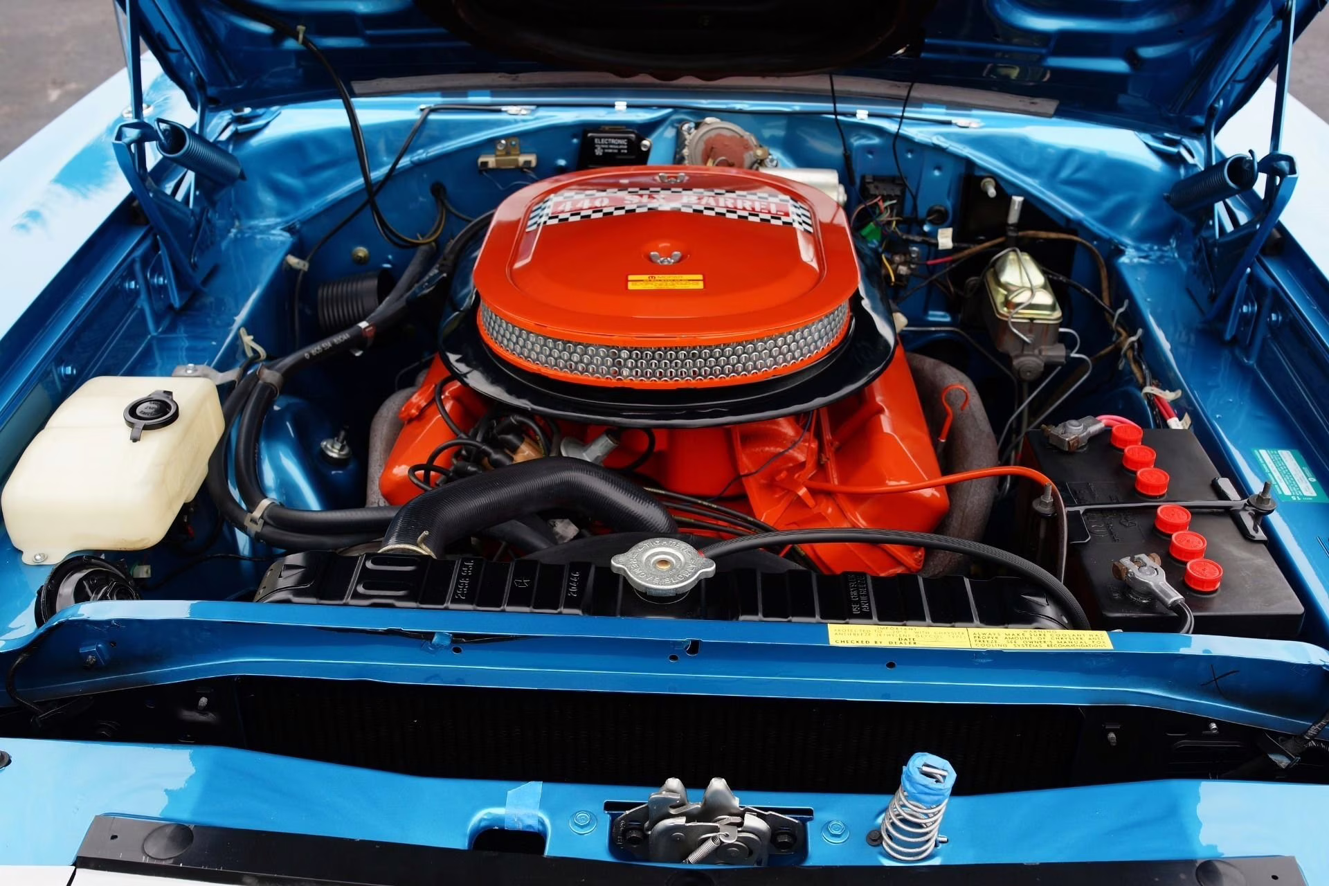 1970 Blue Fire Iridescent Plymouth GTX