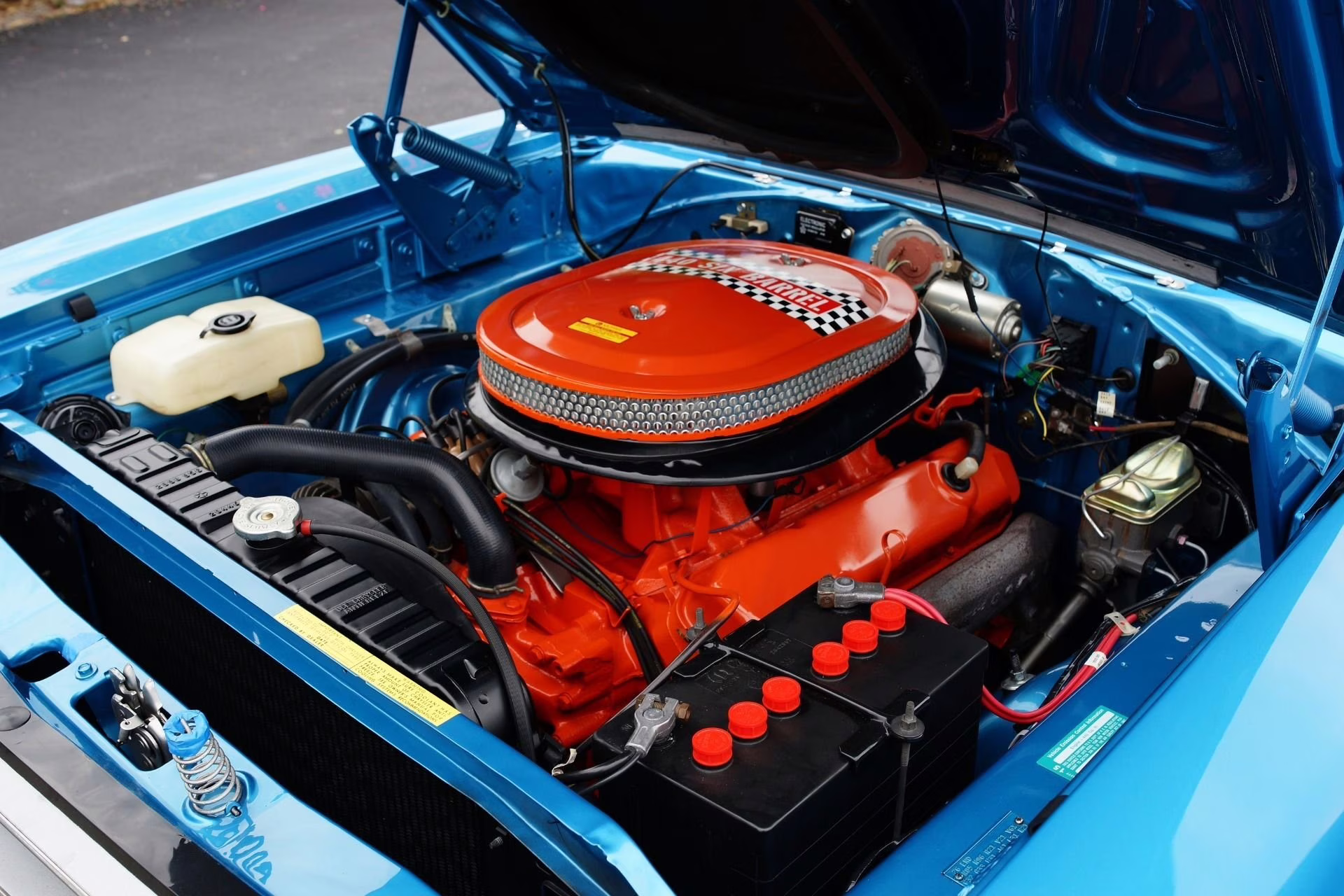 1970 Blue Fire Iridescent Plymouth GTX