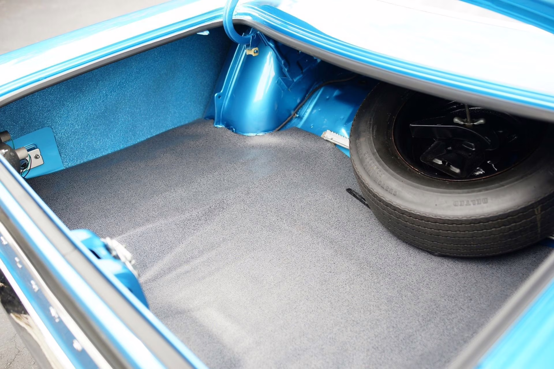 1970 Blue Fire Iridescent Plymouth GTX