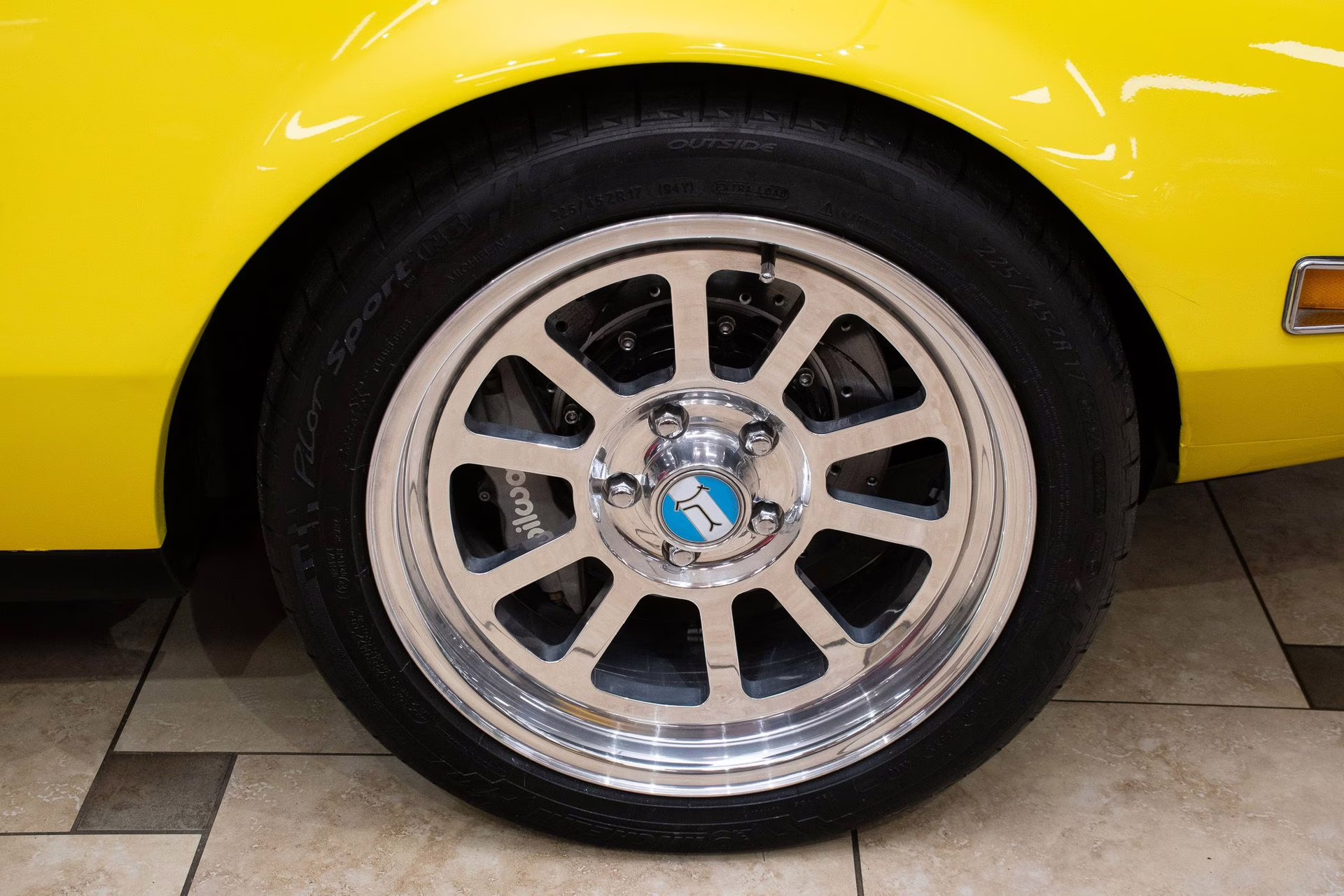 1974 Yellow De Tomaso Pantera