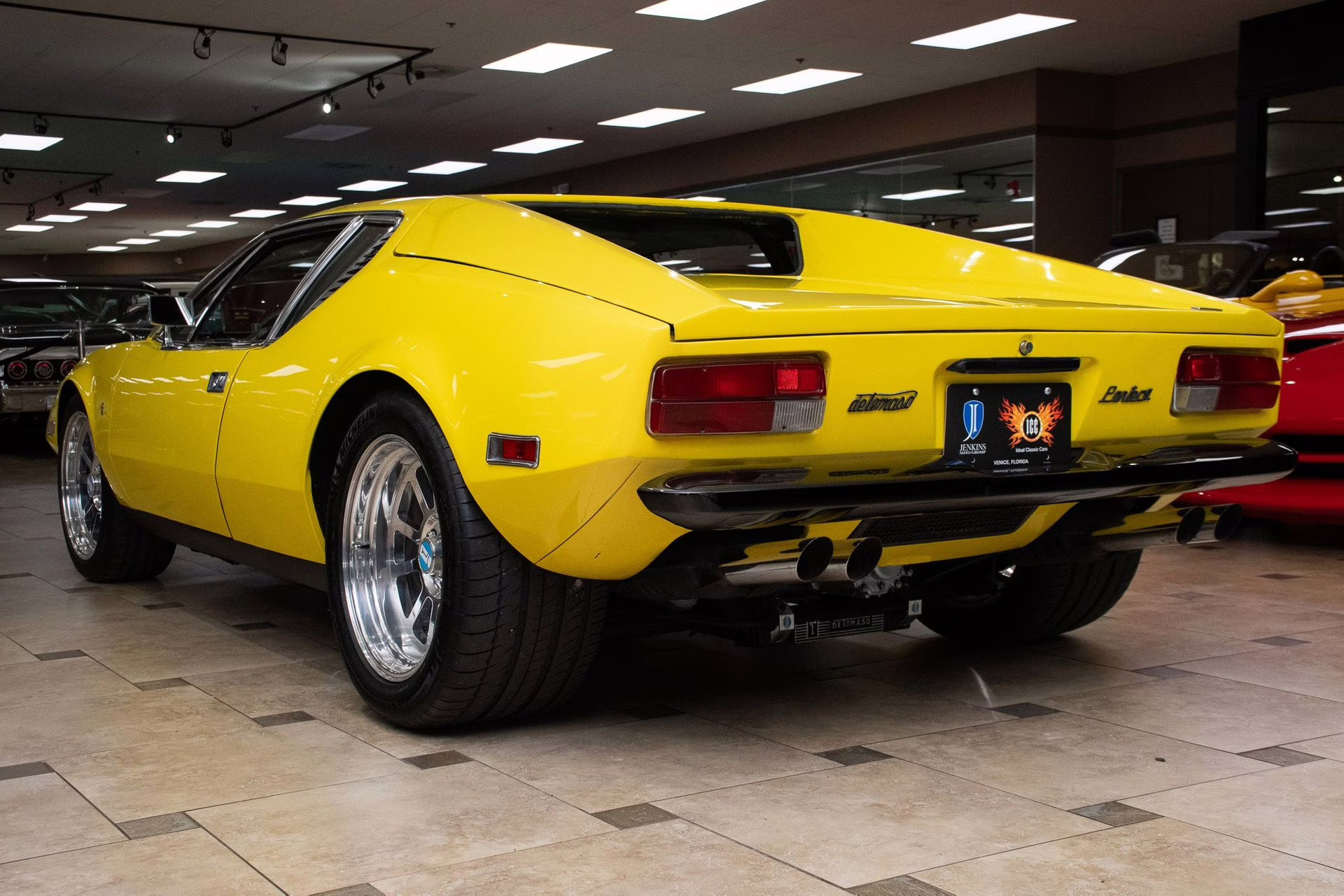 1974 Yellow De Tomaso Pantera