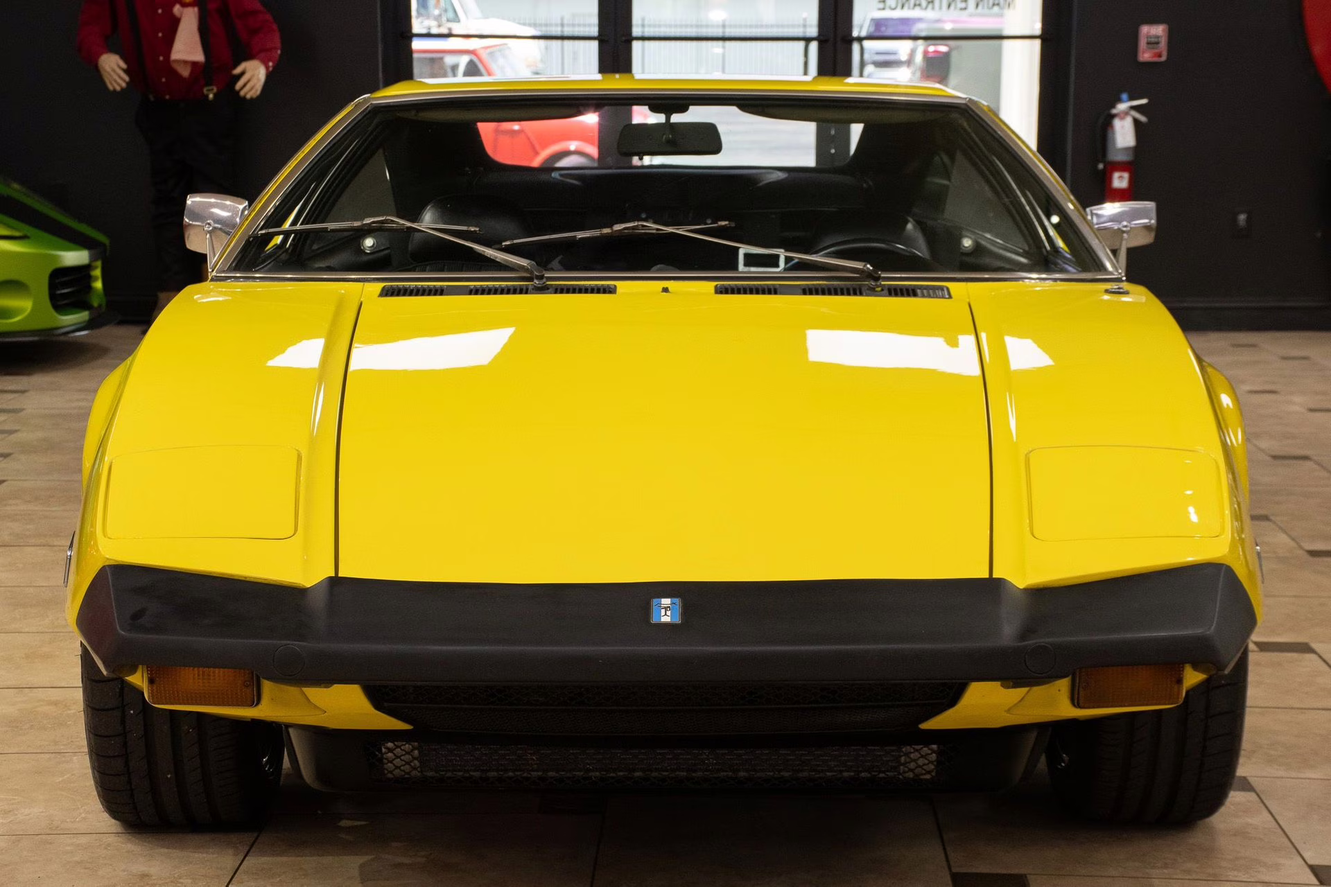 1974 Yellow De Tomaso Pantera