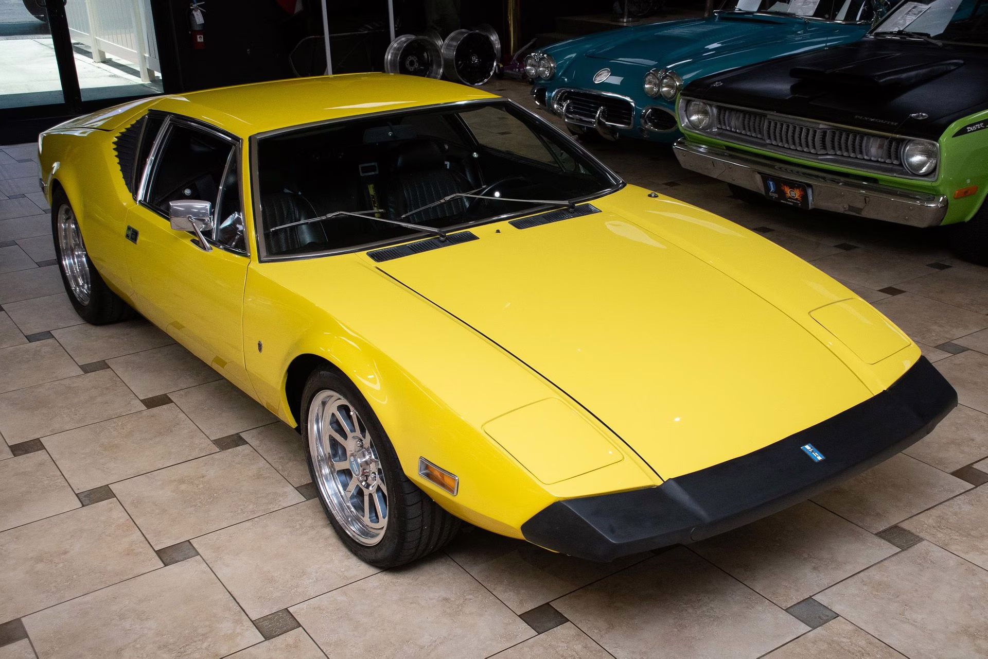 1974 Yellow De Tomaso Pantera