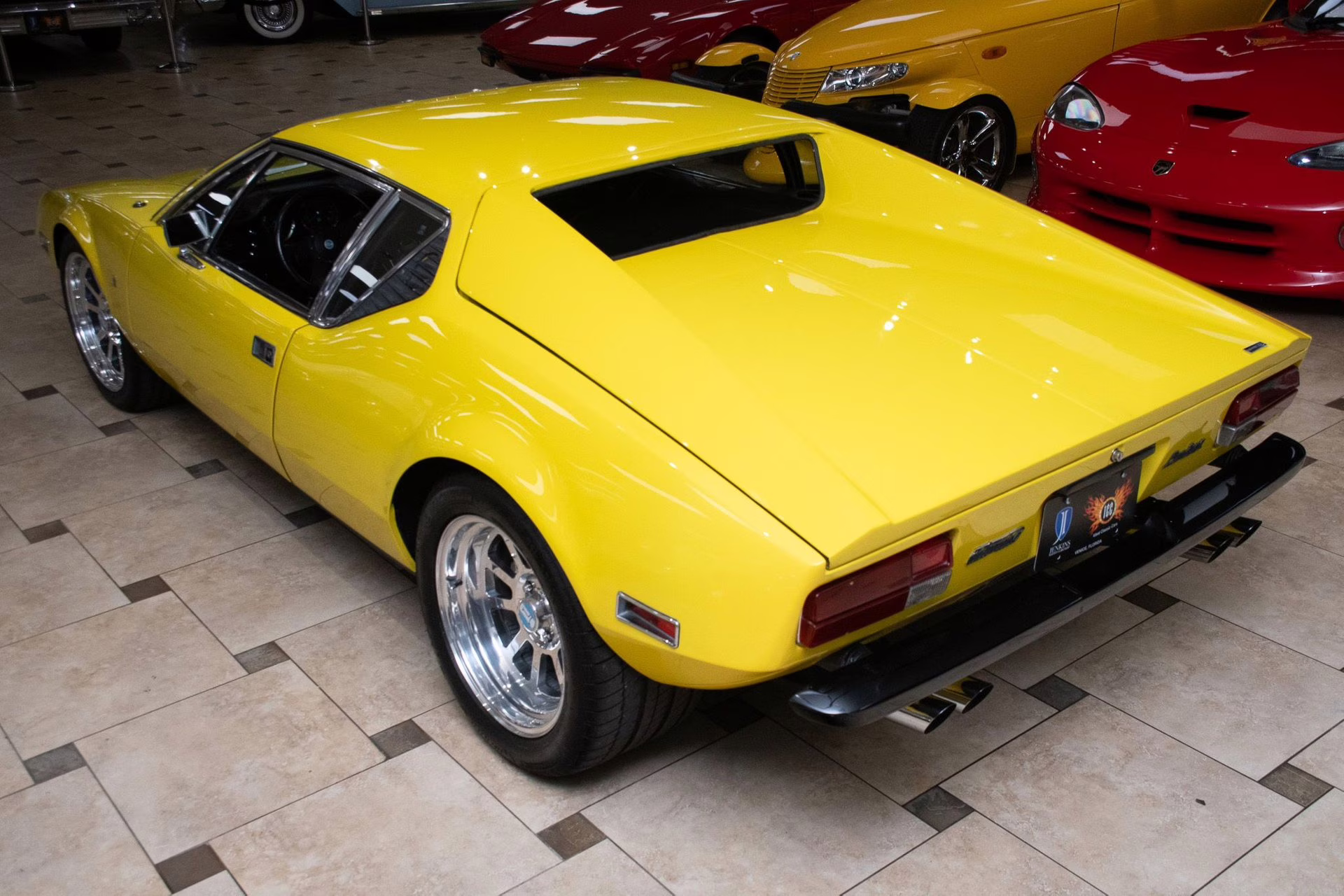 1974 Yellow De Tomaso Pantera
