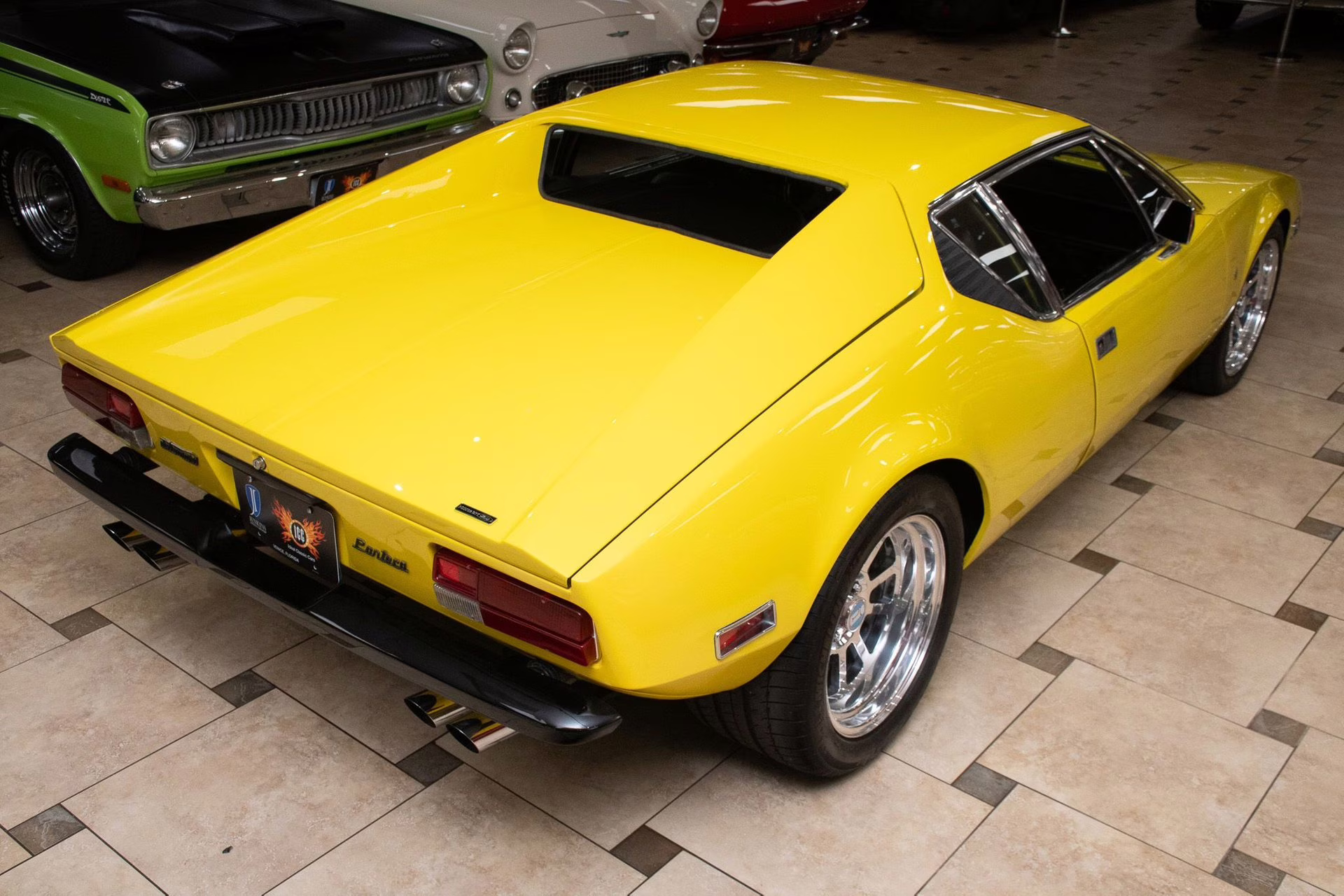 1974 Yellow De Tomaso Pantera