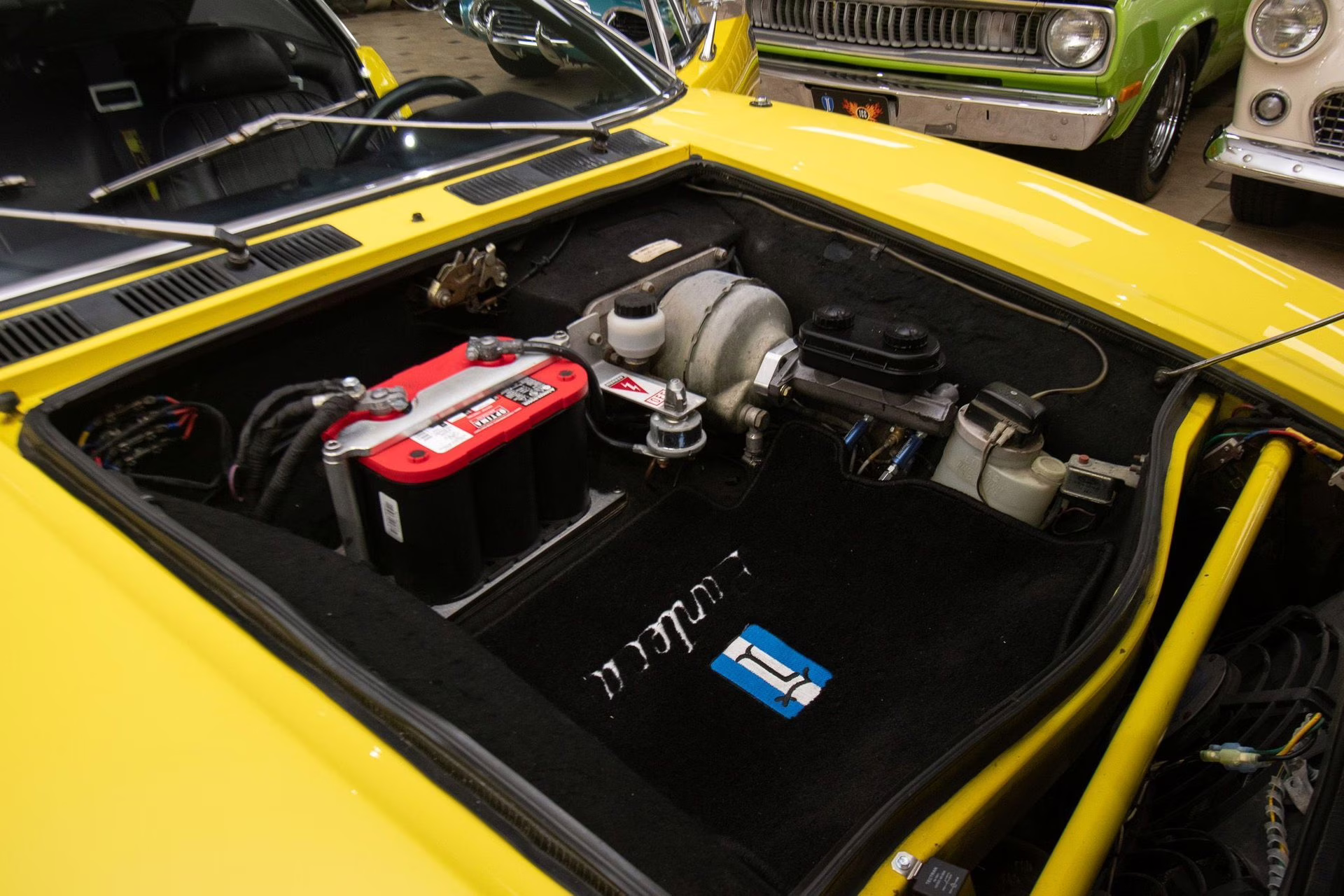 1974 Yellow De Tomaso Pantera