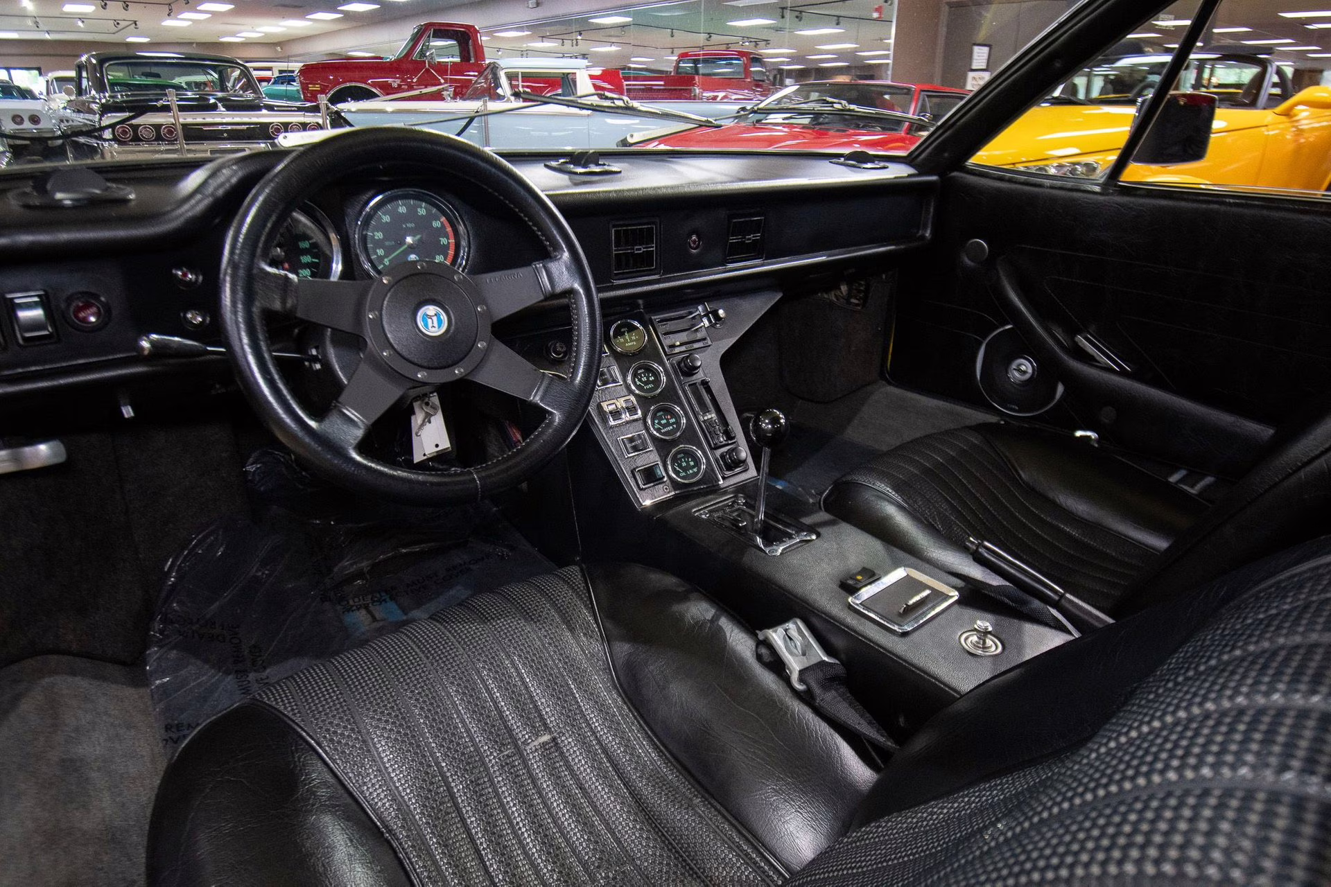 1974 Yellow De Tomaso Pantera