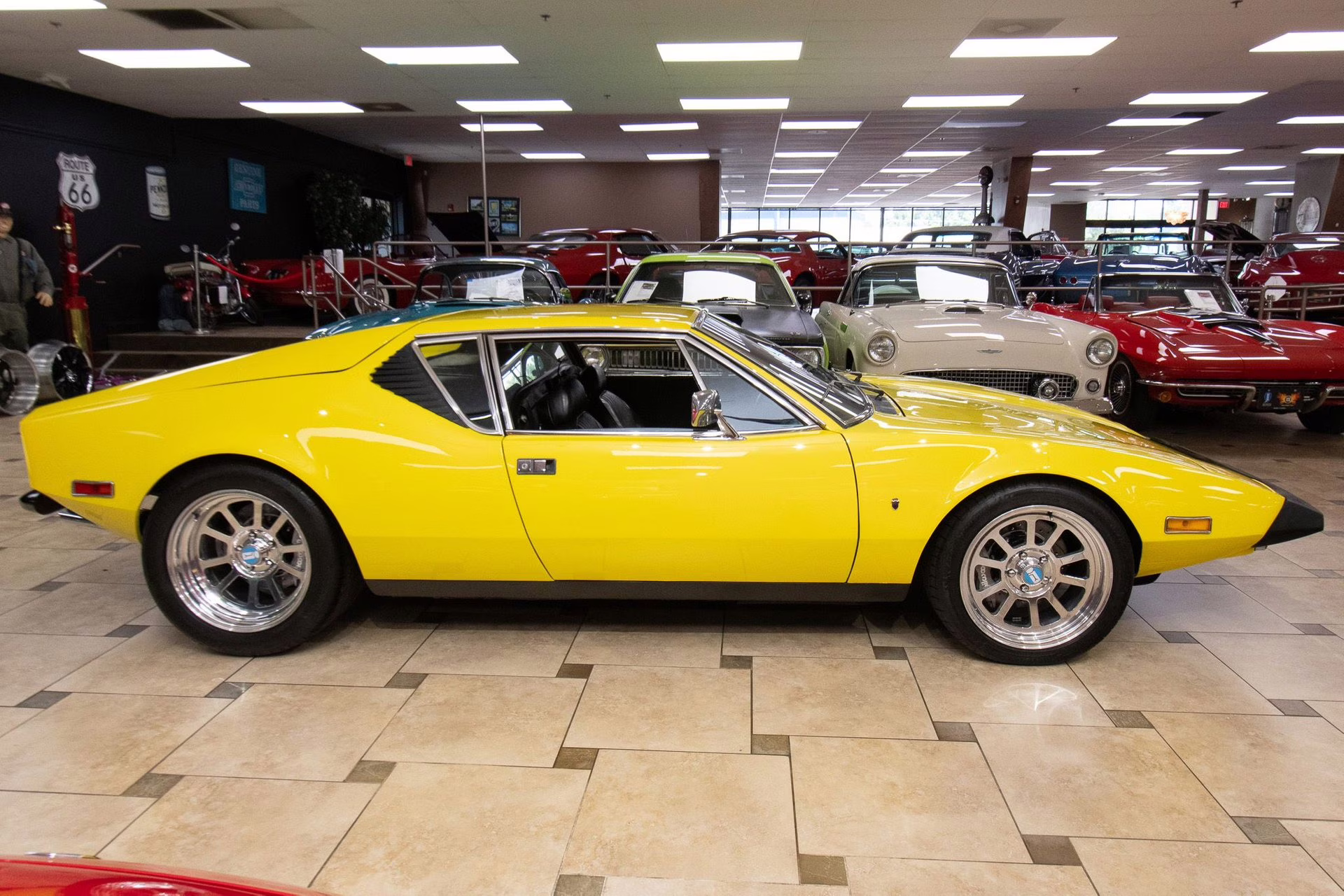 1974 Yellow De Tomaso Pantera