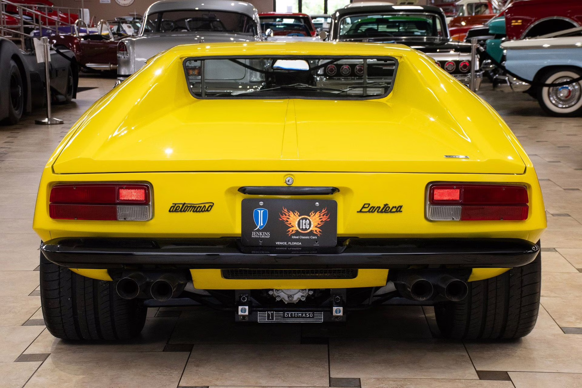 1974 Yellow De Tomaso Pantera