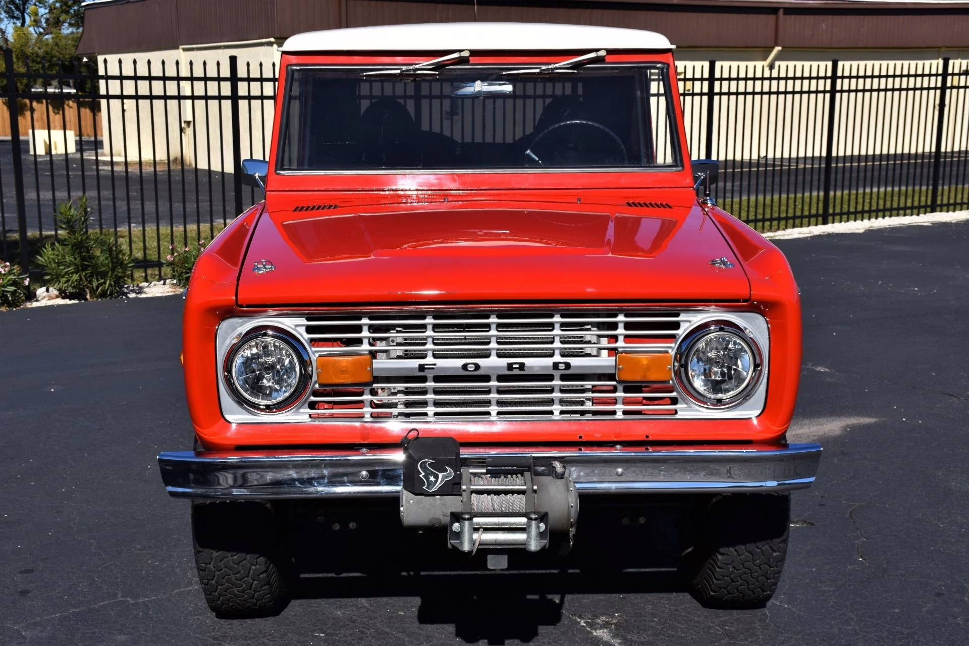 1974 Red and White Ford Bronco