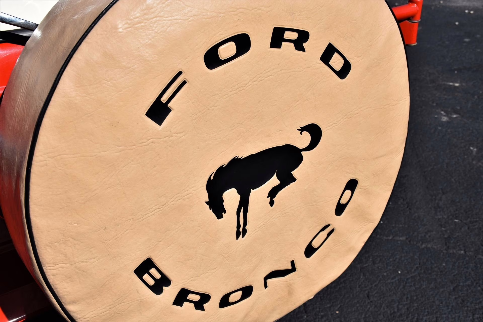 1974 Red and White Ford Bronco